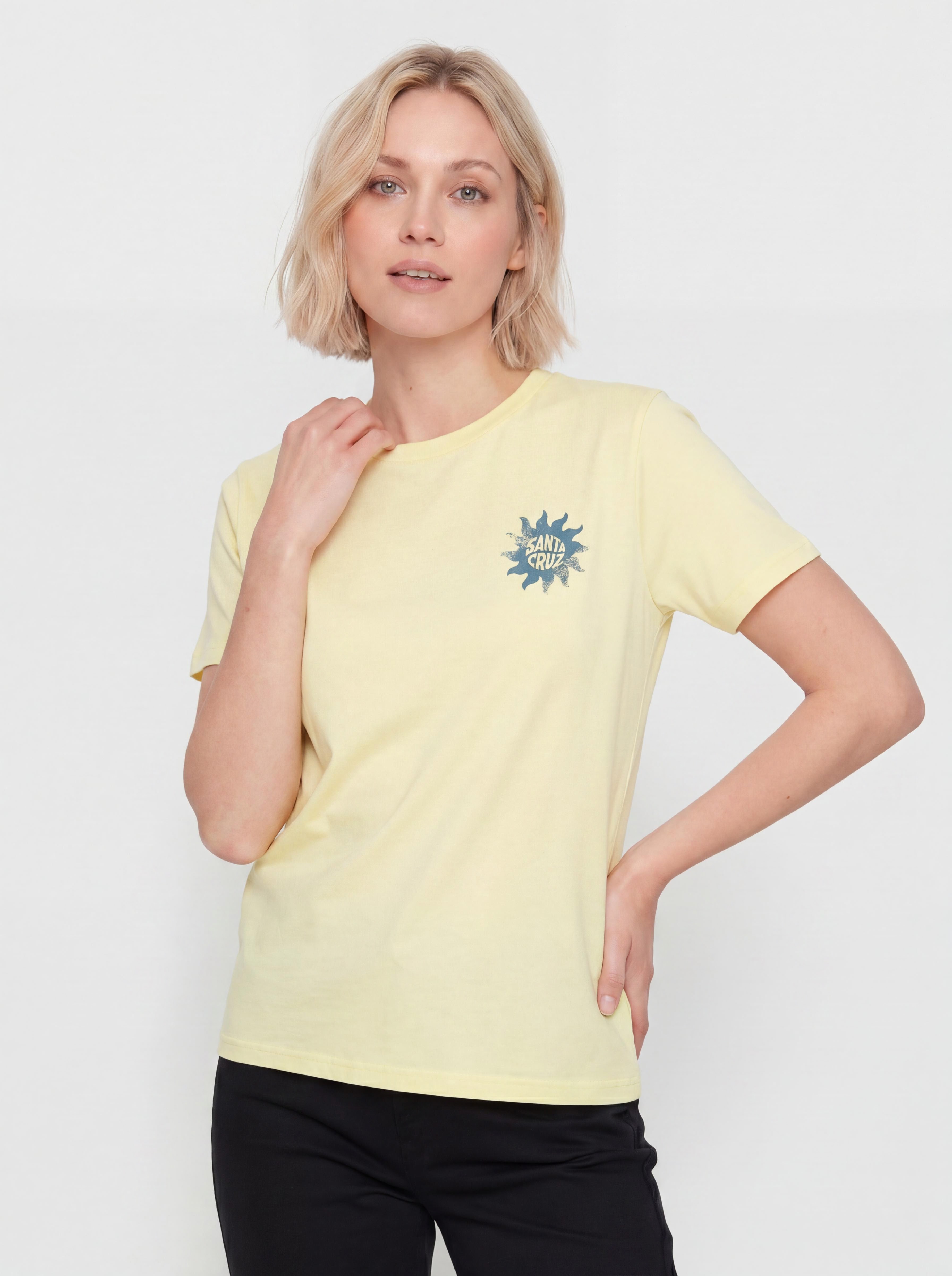 Tričko Santa Cruz Sun Daze Wmn (celestial yellow)