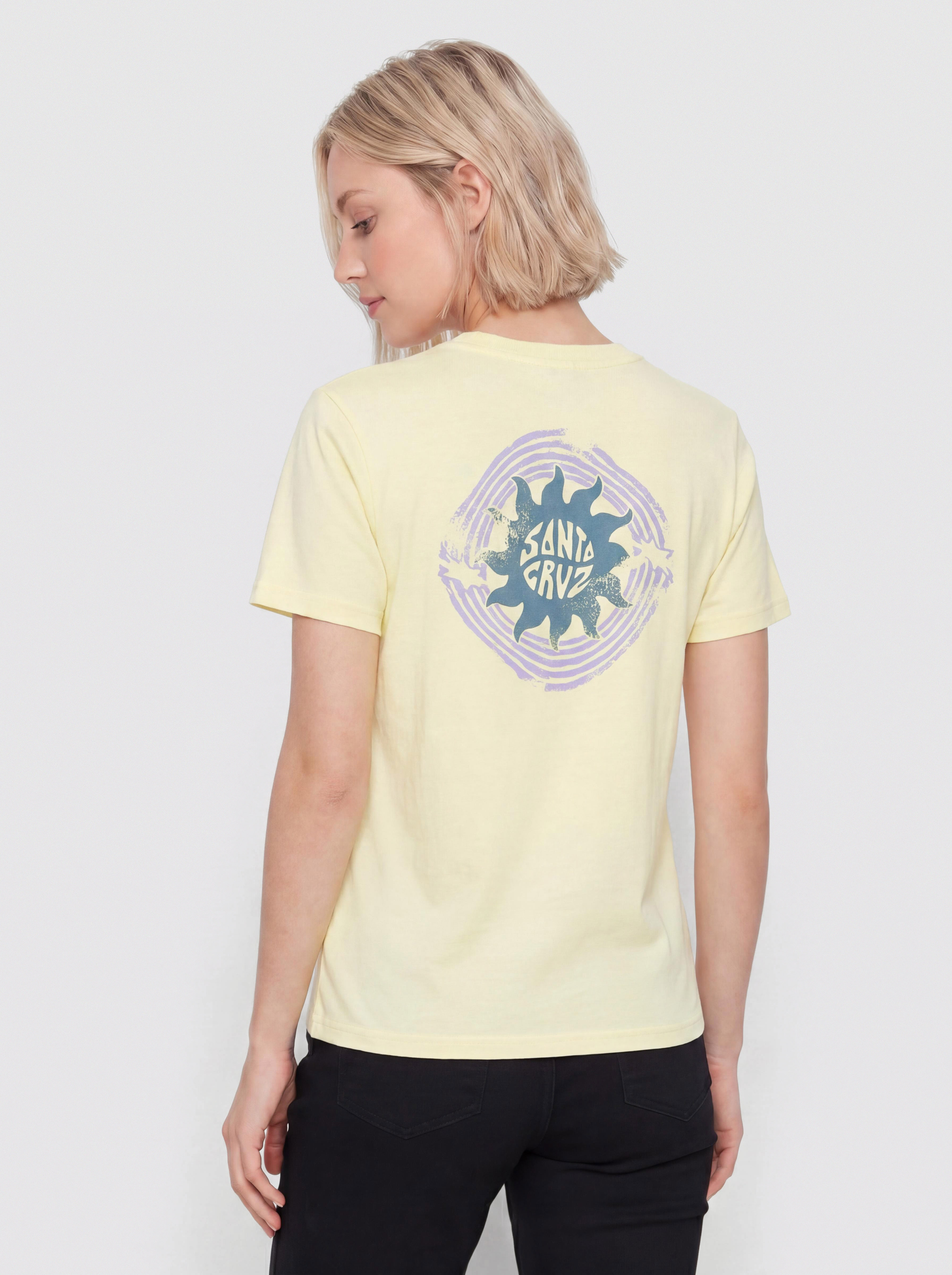 Tričko Santa Cruz Sun Daze Wmn (celestial yellow)