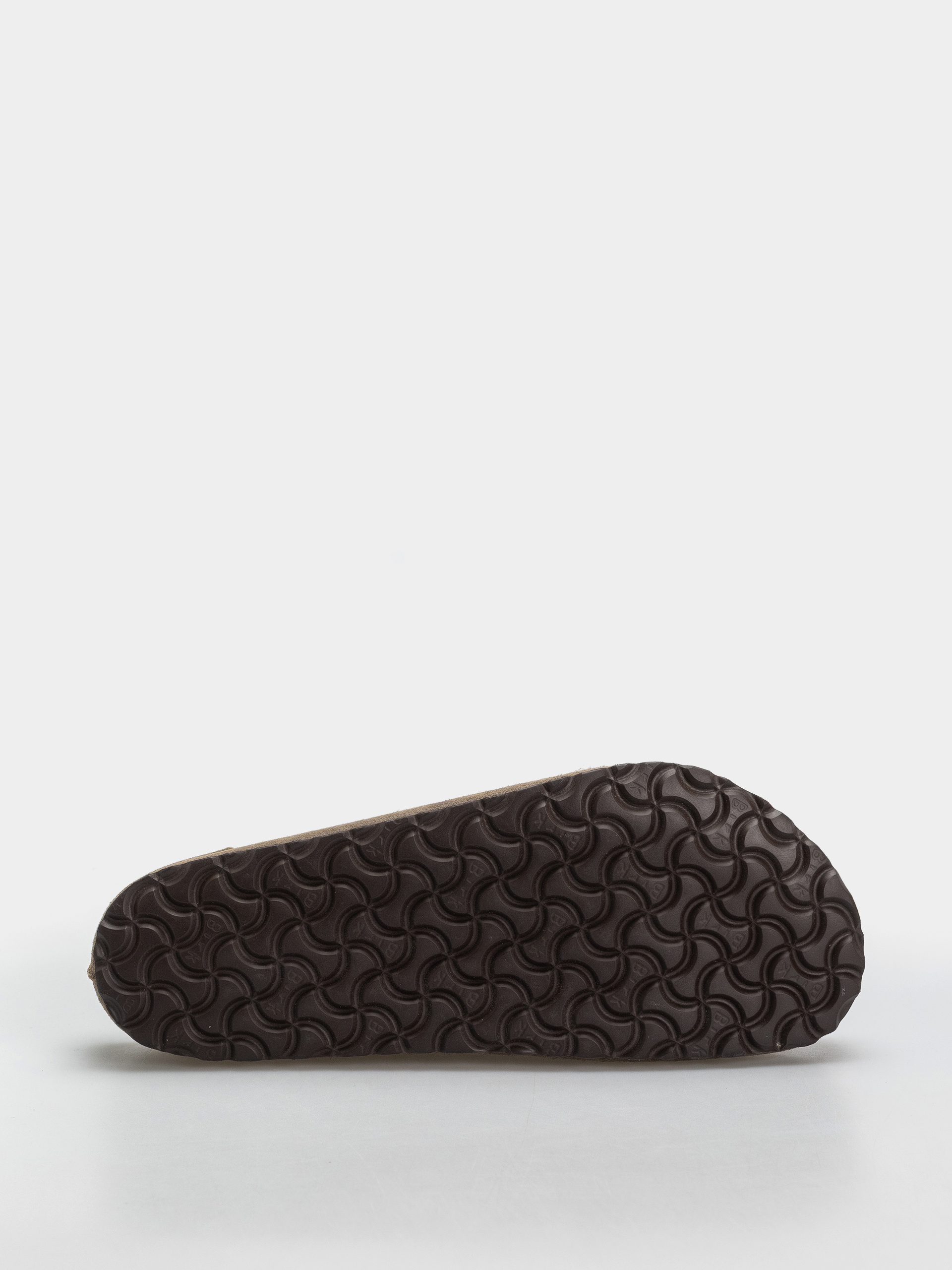 Plážovky Birkenstock Naples Wrapped Suede Leather Regular (taupe)