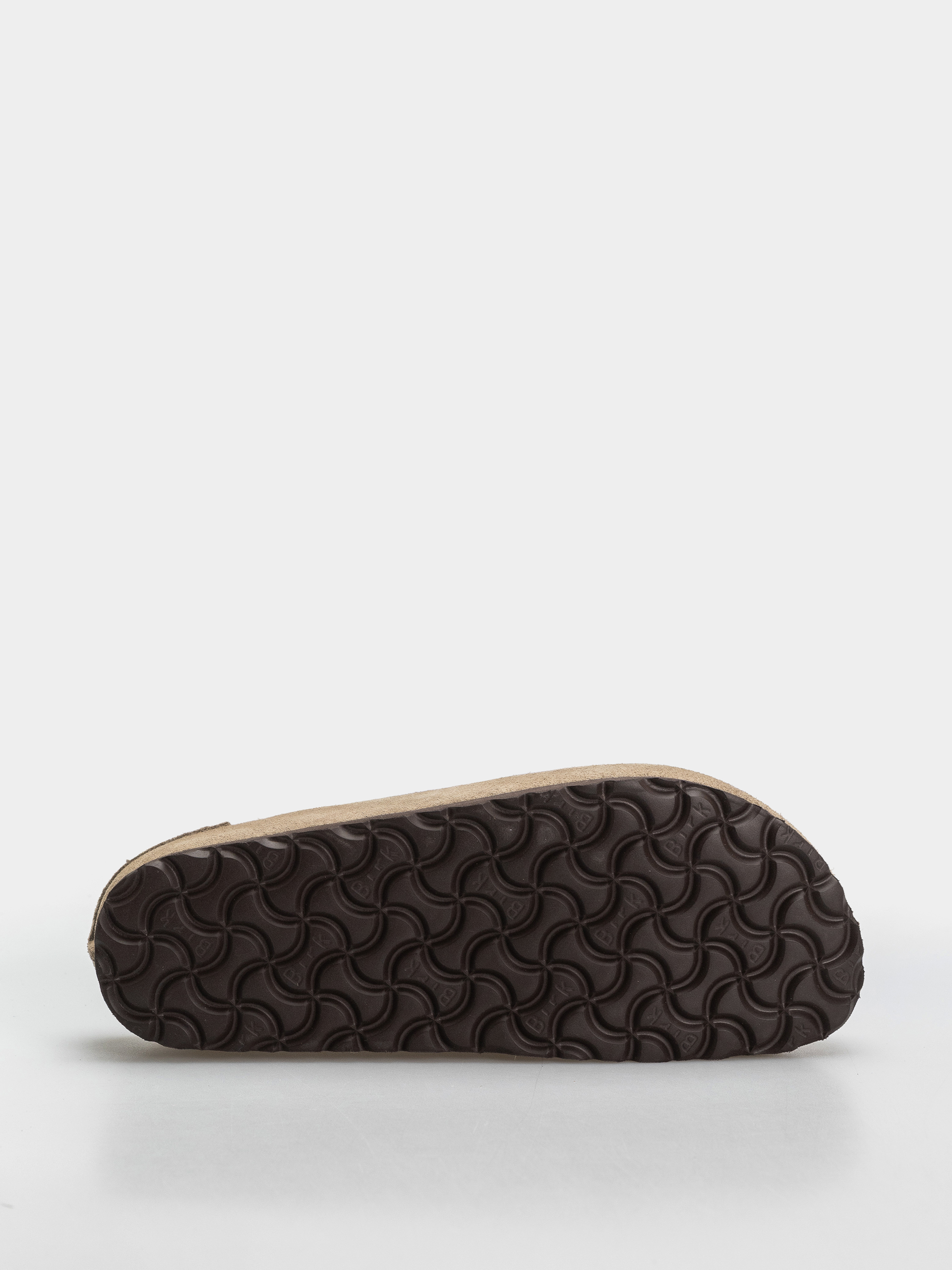 Plážovky Birkenstock Naples Wrapped Suede Leather Narrow (taupe)