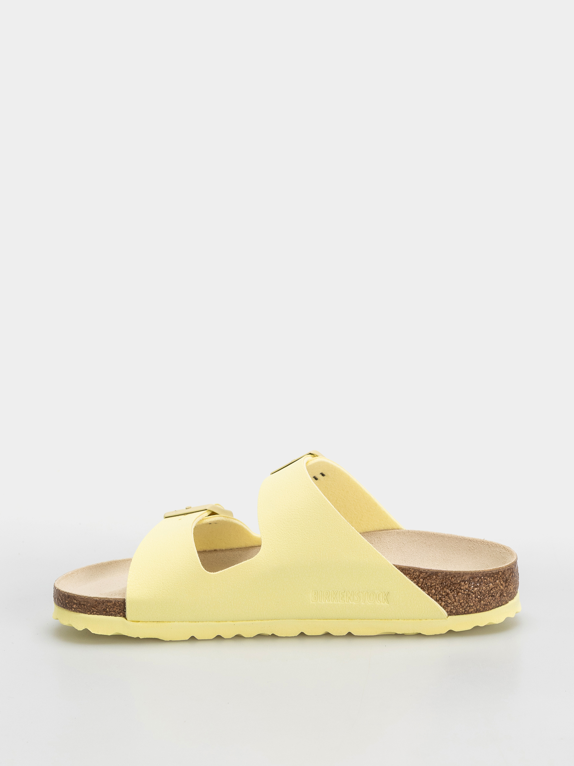 Plážovky Birkenstock Arizona Birko Flor Nubuk Narrow (popcorn)