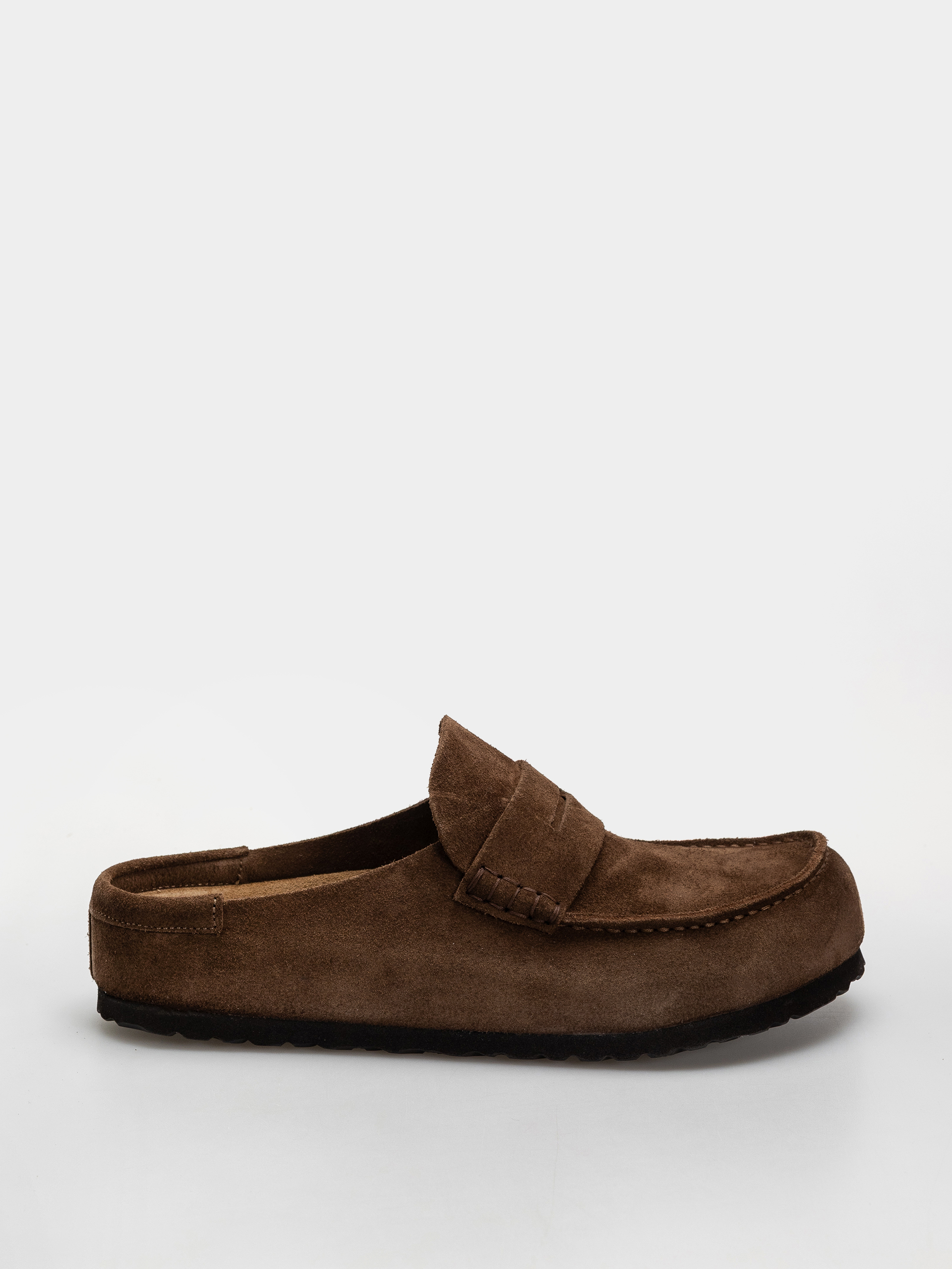 Plu00e1u017eovky Birkenstock Naples Wrapped Suede Leather Regular (carafe)