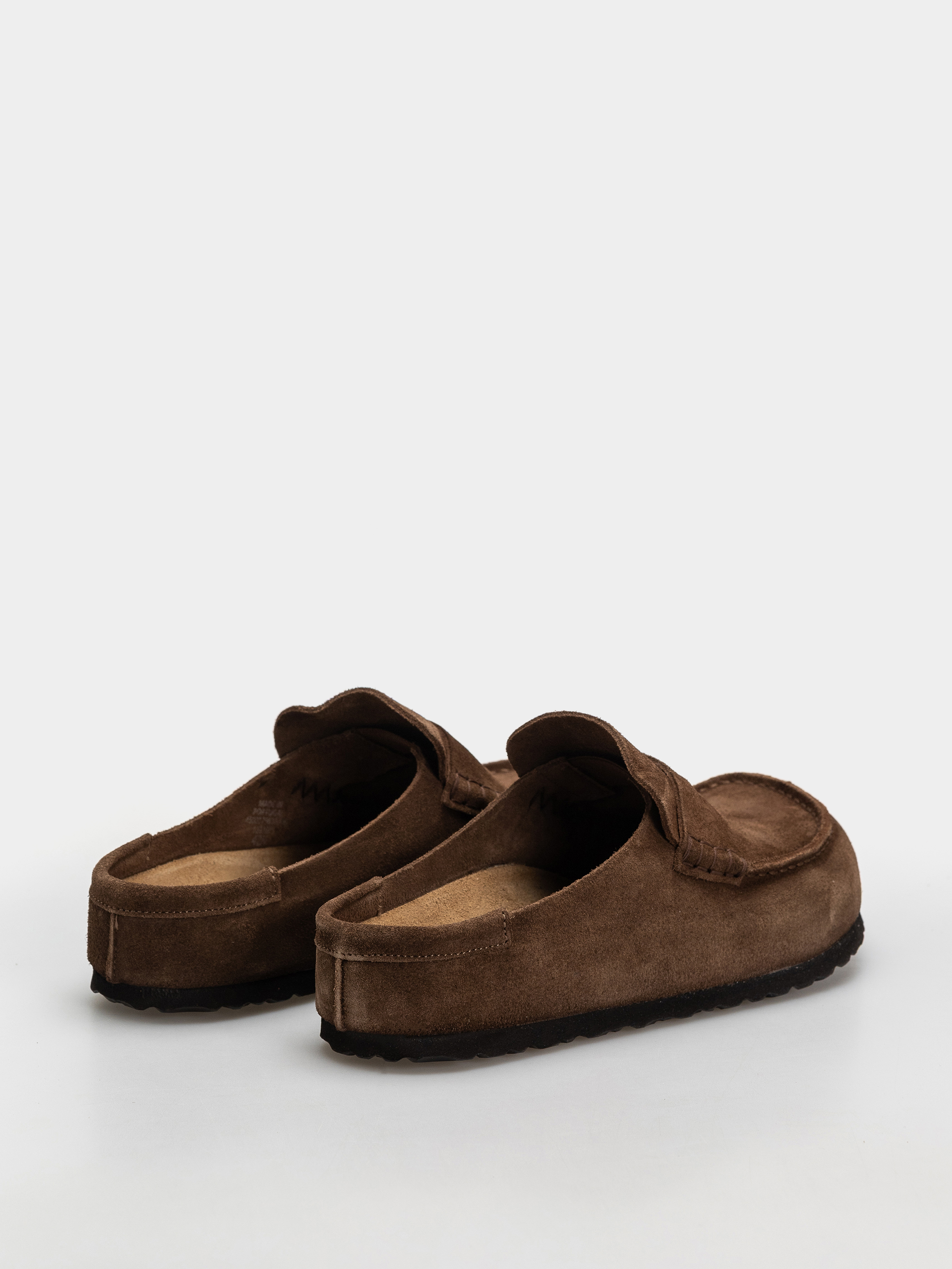 Plážovky Birkenstock Naples Wrapped Suede Leather Regular (carafe)