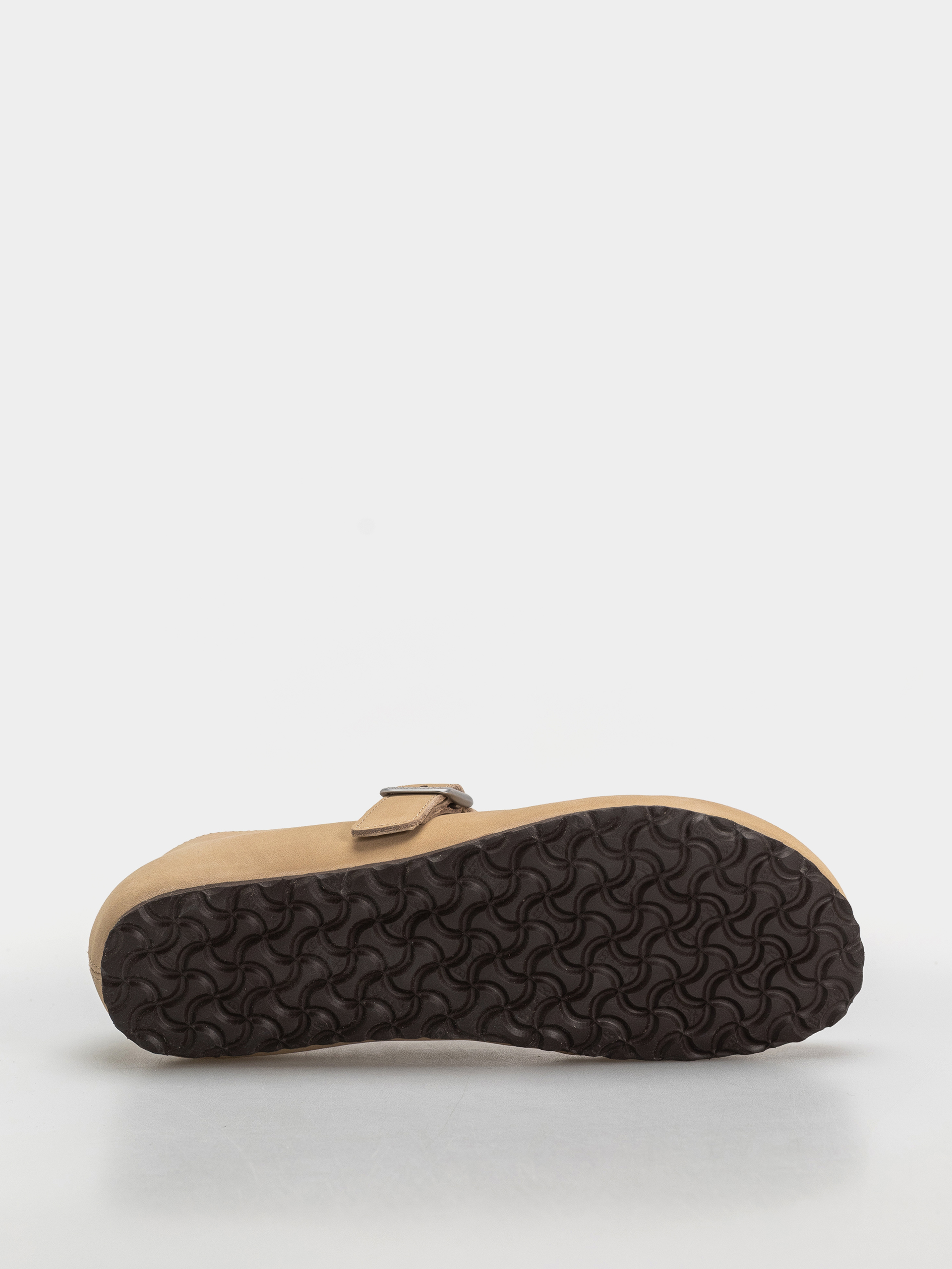 Plážovky Birkenstock Santa Clarita Nubuck Leather Narrow Wmn (sandcastle)
