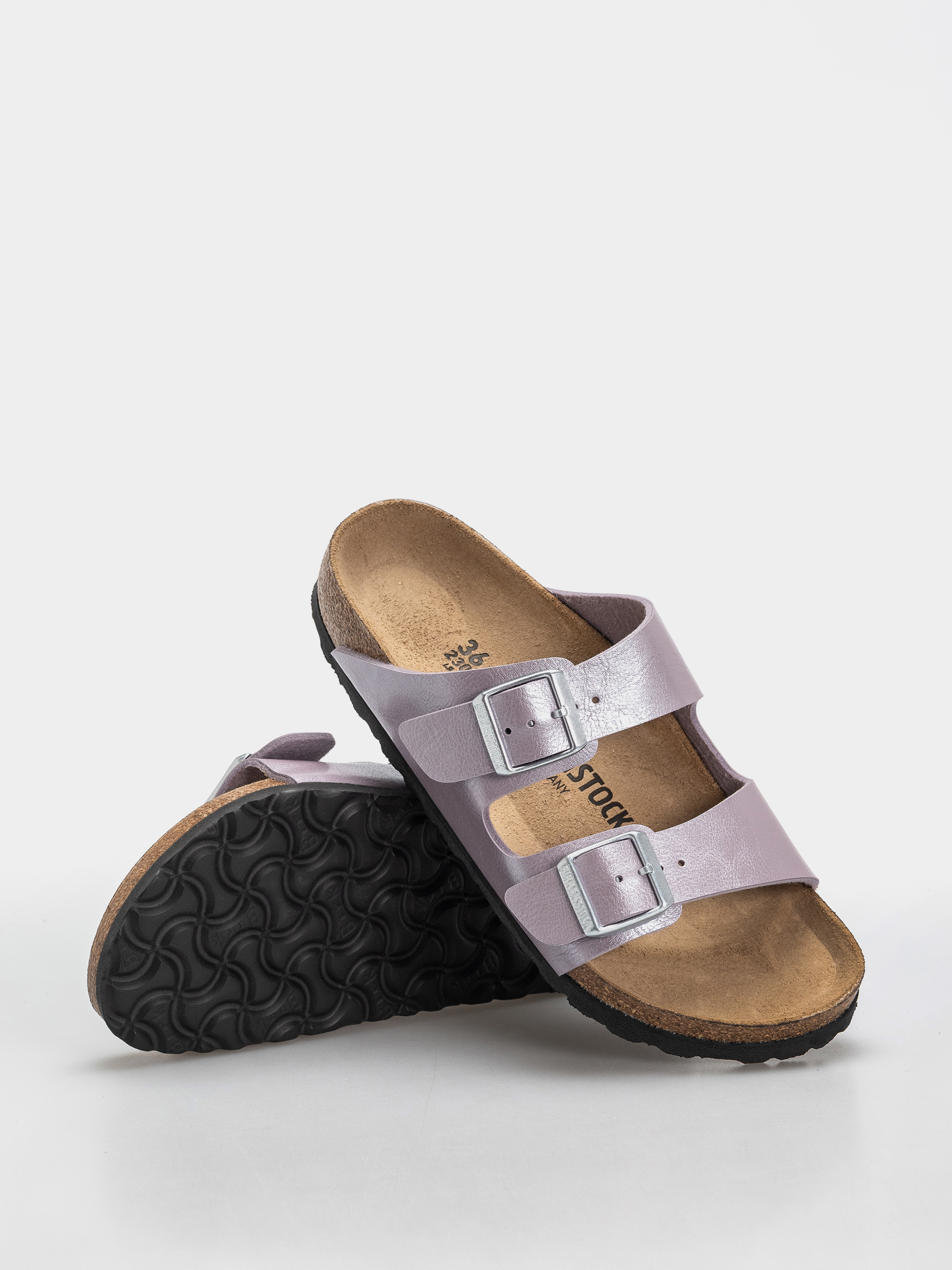 Plážovky Birkenstock Arizona Birko Flor Narrow Wmn (graceful orchid)