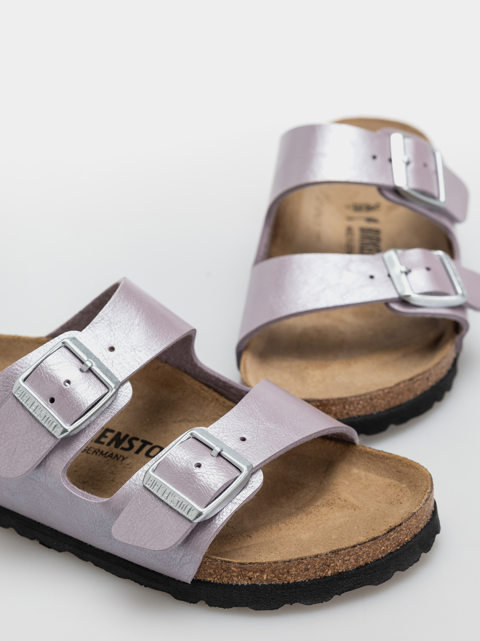 Plážovky Birkenstock Arizona Birko Flor Narrow Wmn (graceful orchid)