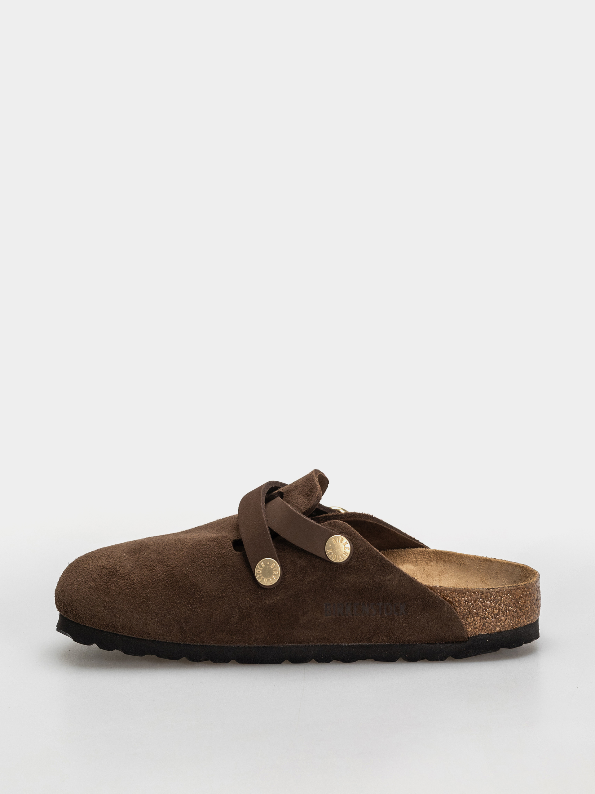 Plážovky Birkenstock Blair Suede Leather Narrow Wmn (carafe)