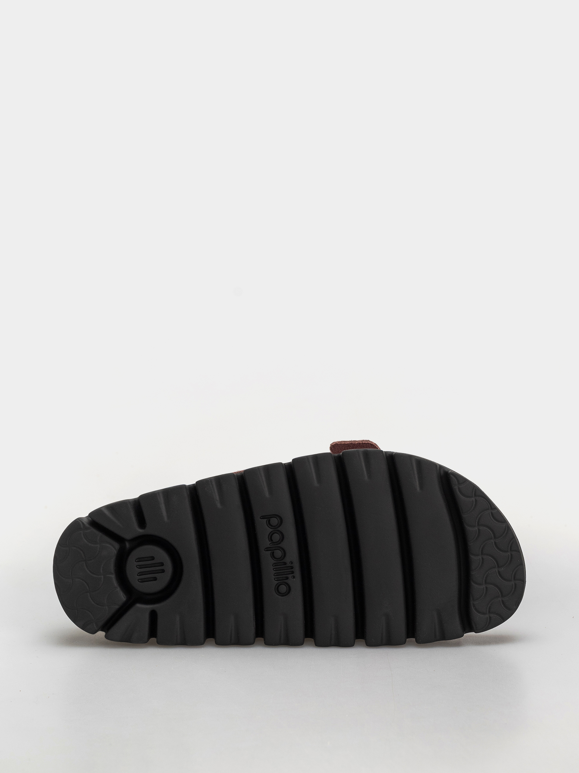 Plážovky Birkenstock Arizona Chunky Suede Leather Narrow Wmn (pepper)