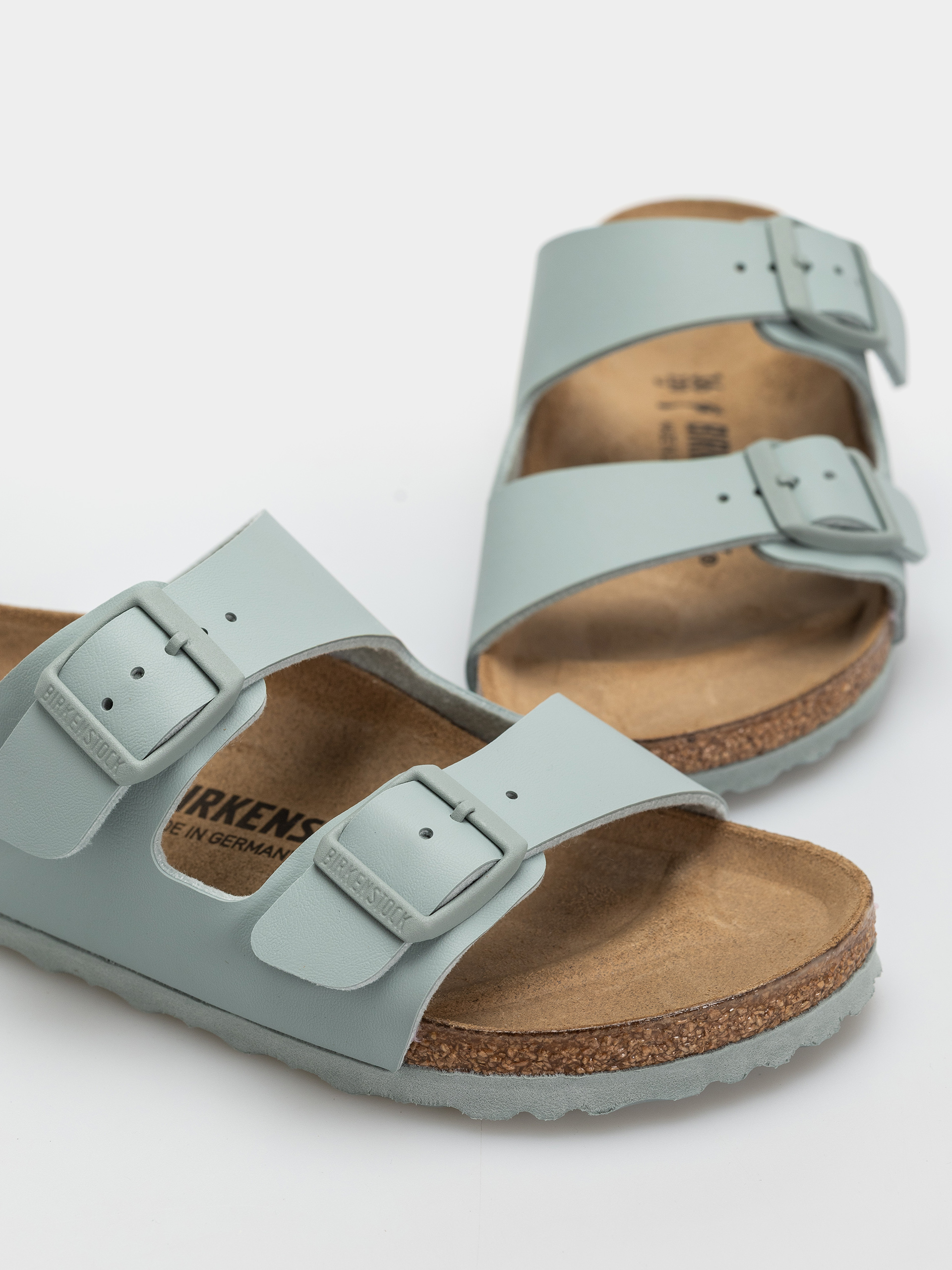 Plážovky Birkenstock Arizona Birko Flor Narrow (pure sage)