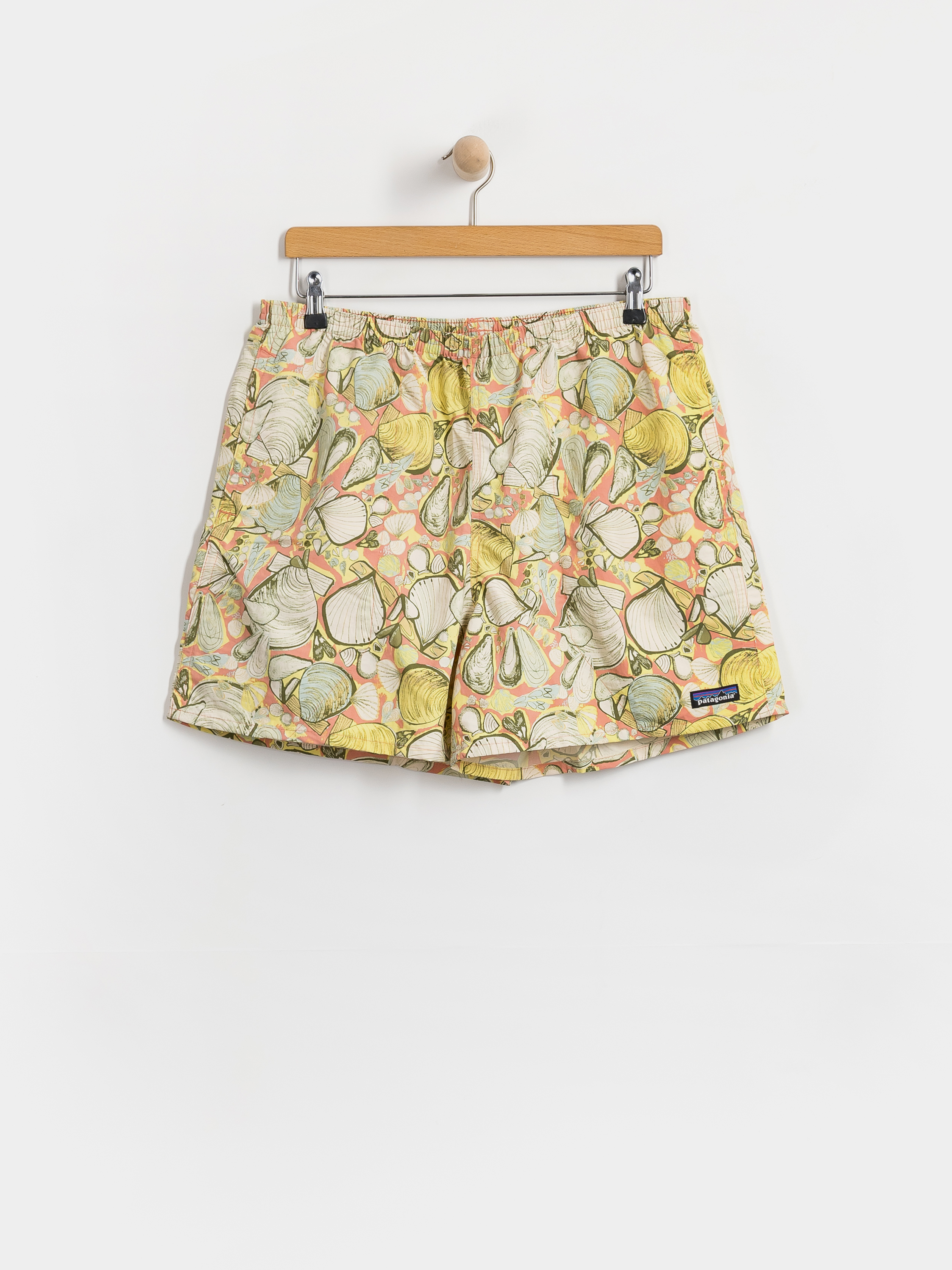Krau0165asy Patagonia Baggies 5in (shelly shelly/mellow melon)