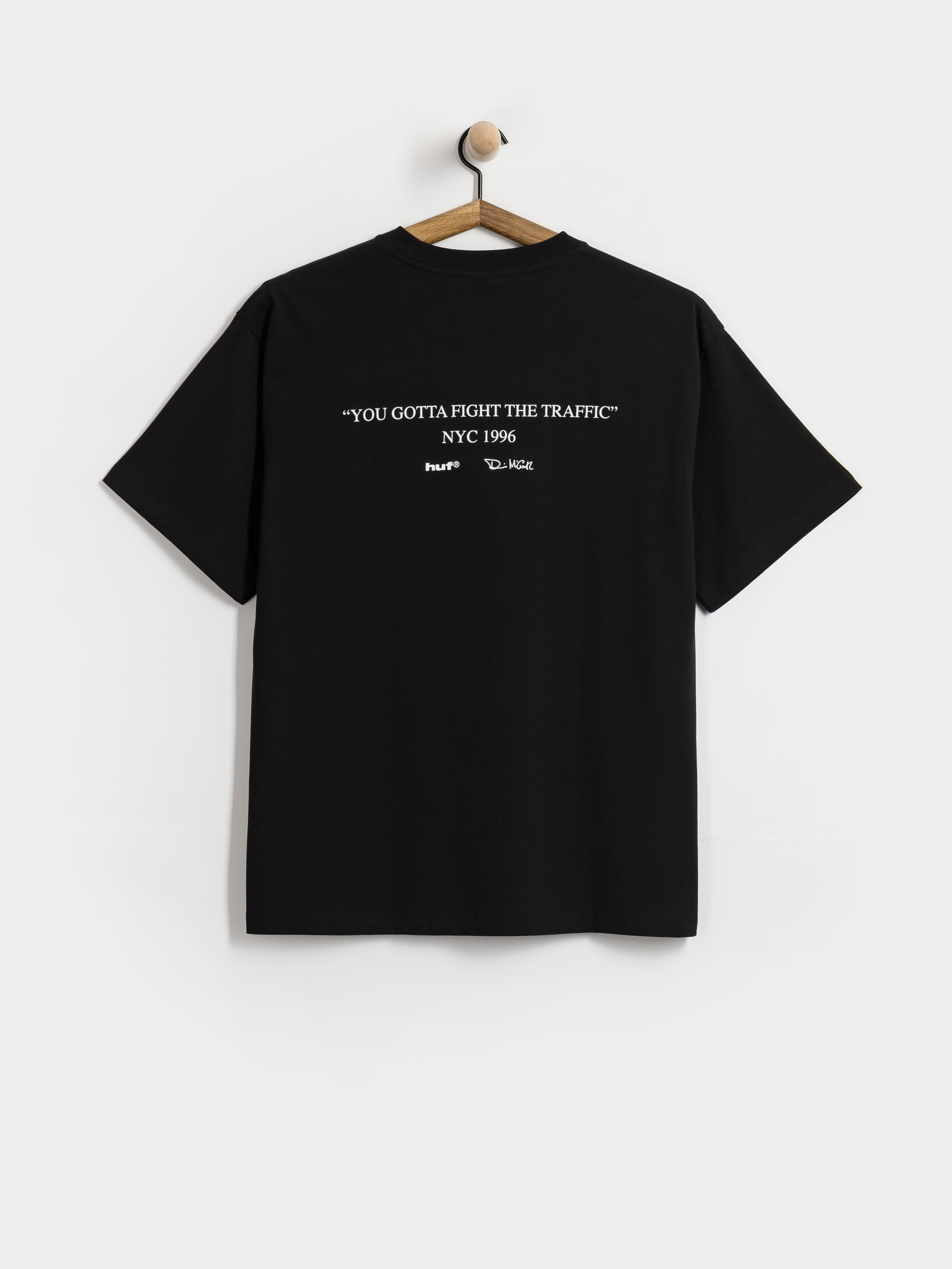Tričko HUF Fight The Traffic (black)