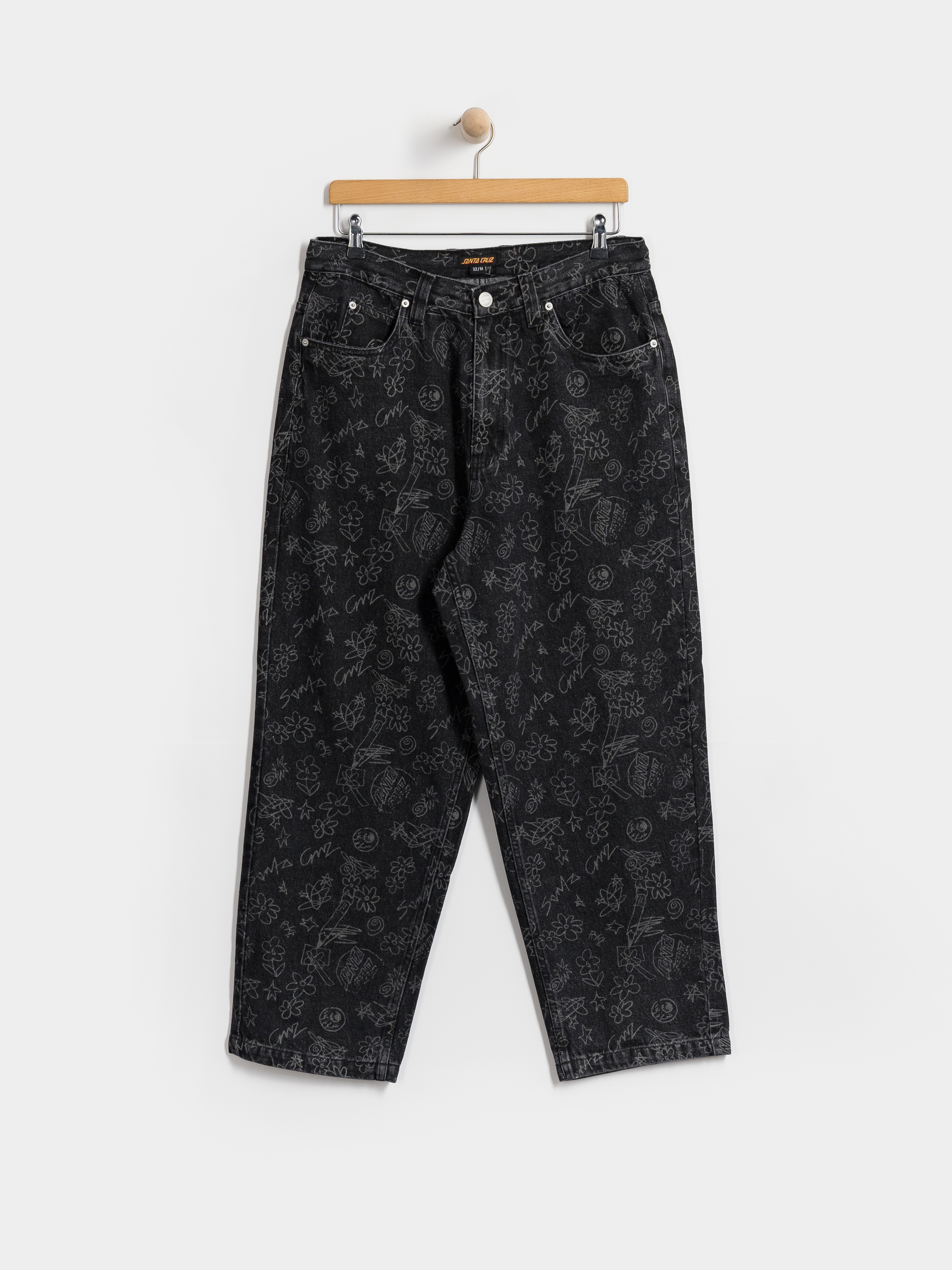 Kalhoty Santa Cruz Big Pants (artificial scribble)