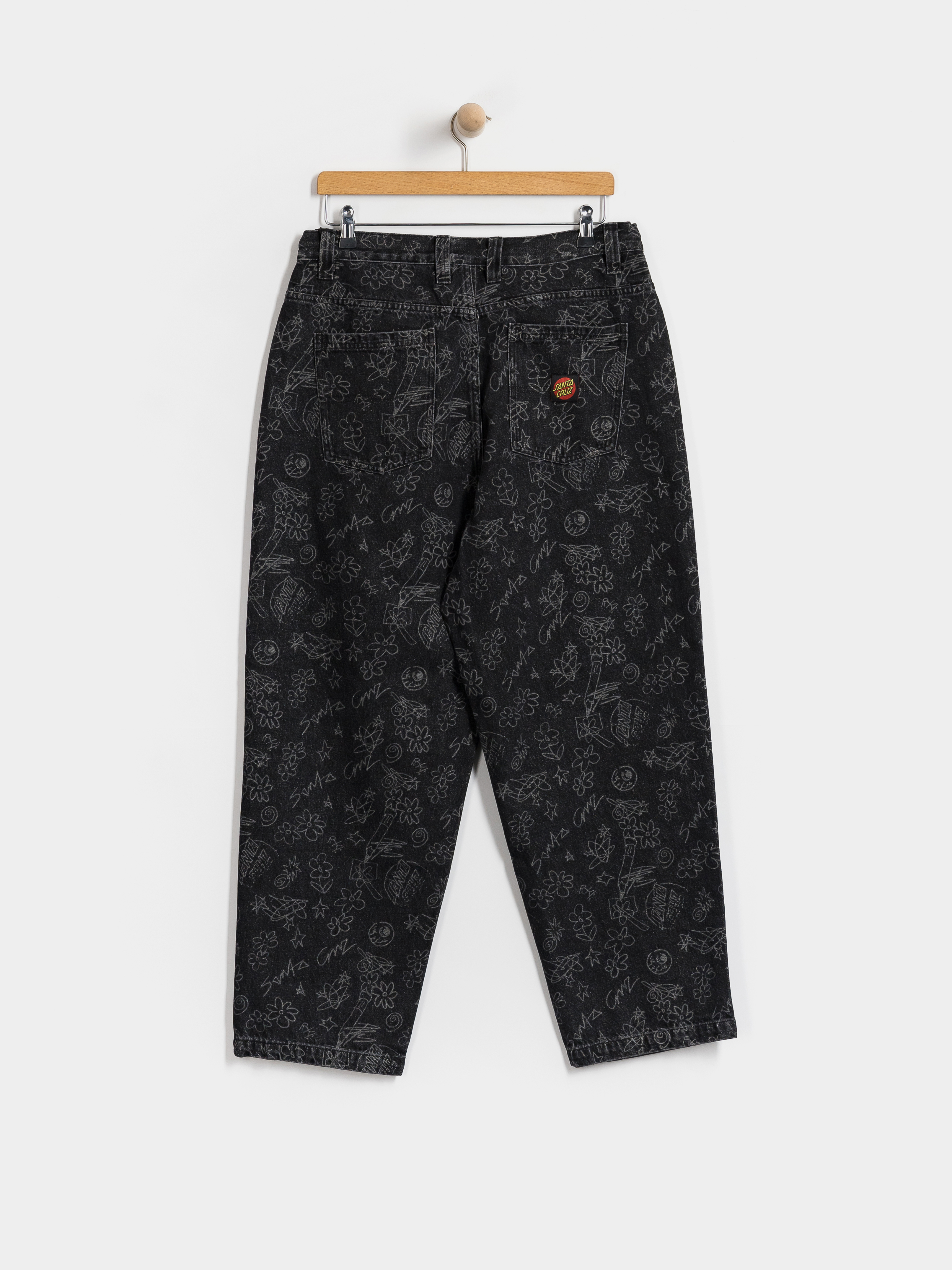 Kalhoty Santa Cruz Big Pants (artificial scribble)