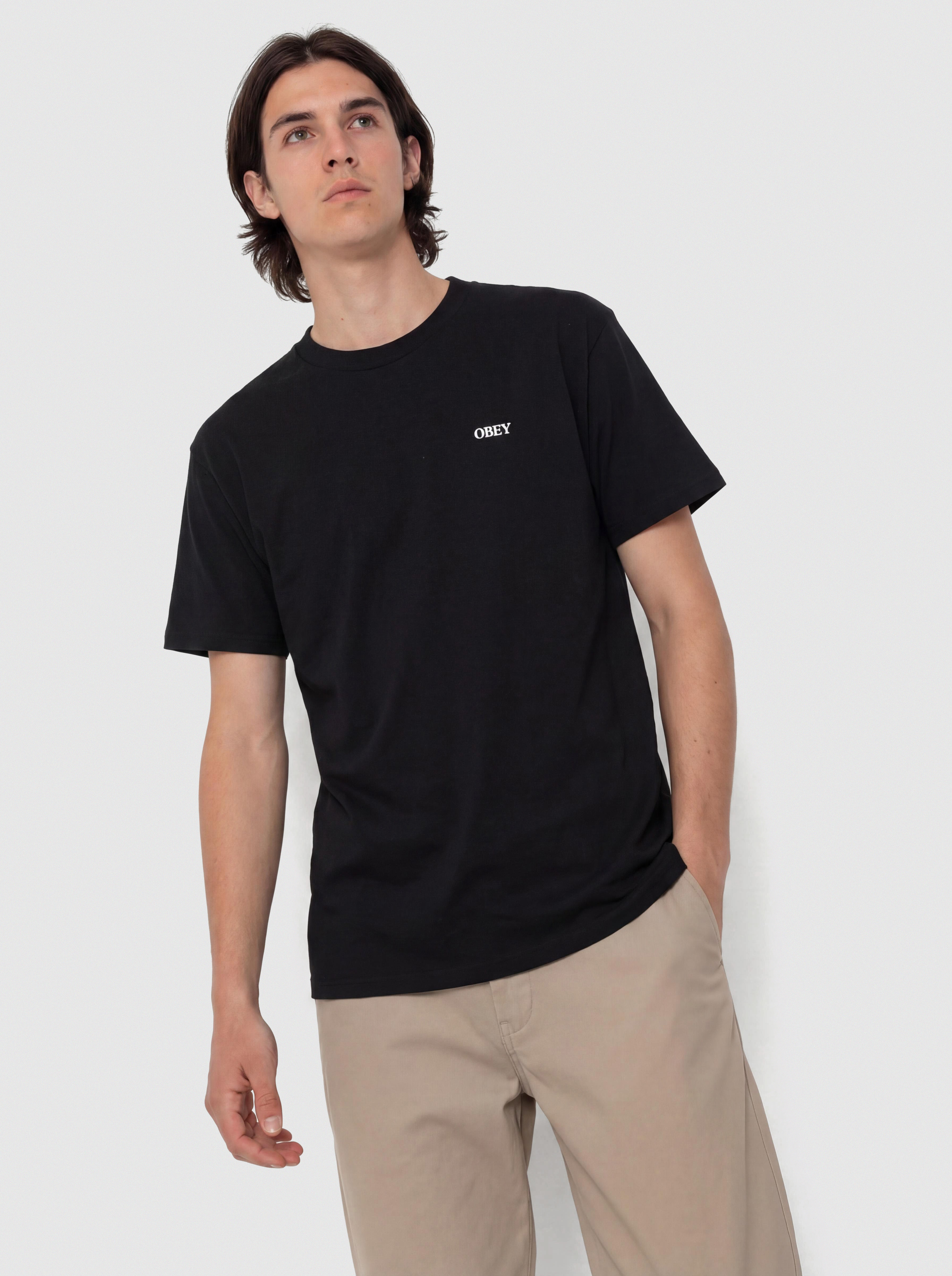 Tričko OBEY Icon Arch (black)