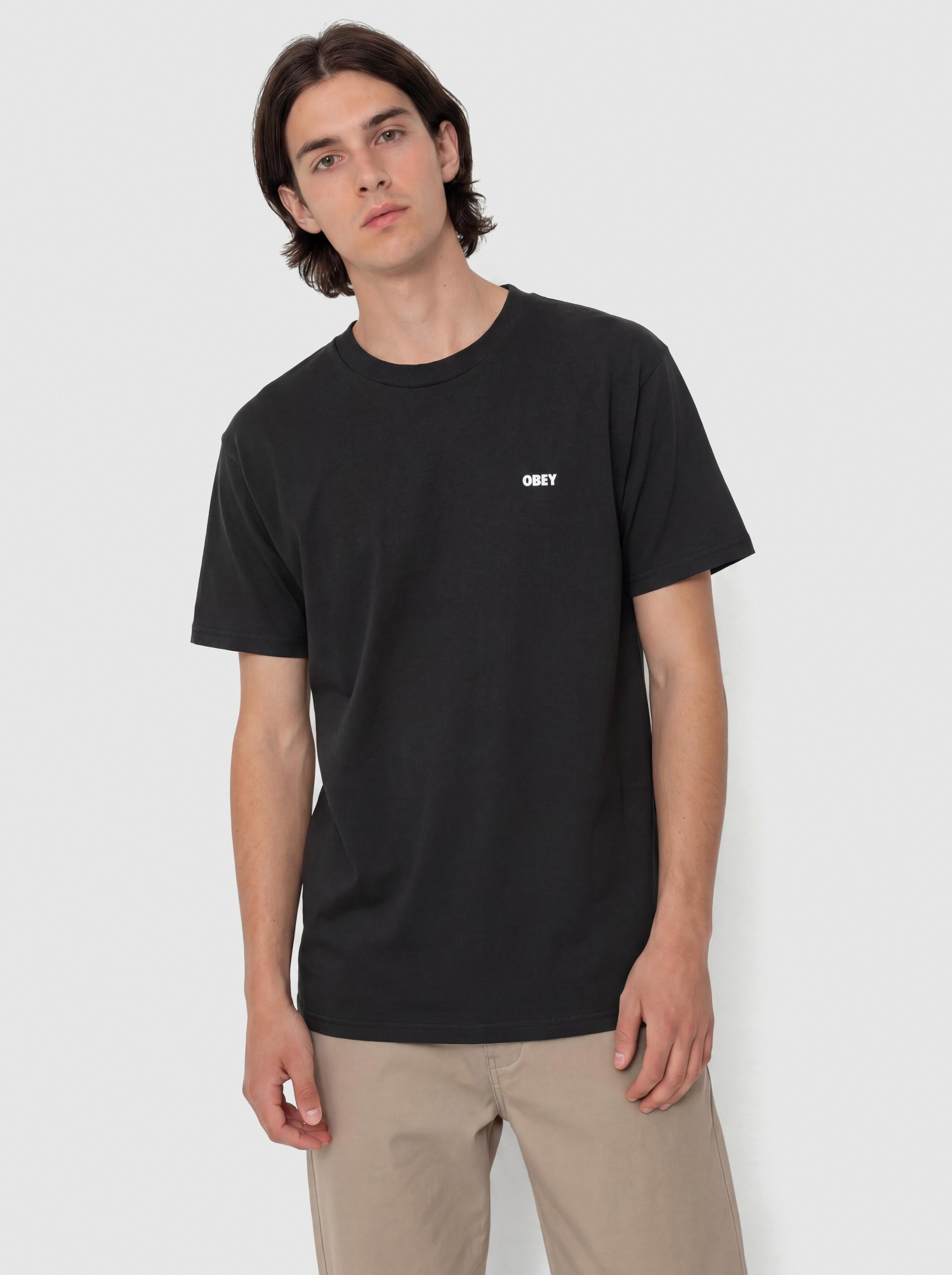 Tričko OBEY Truth To Power (vintage black)