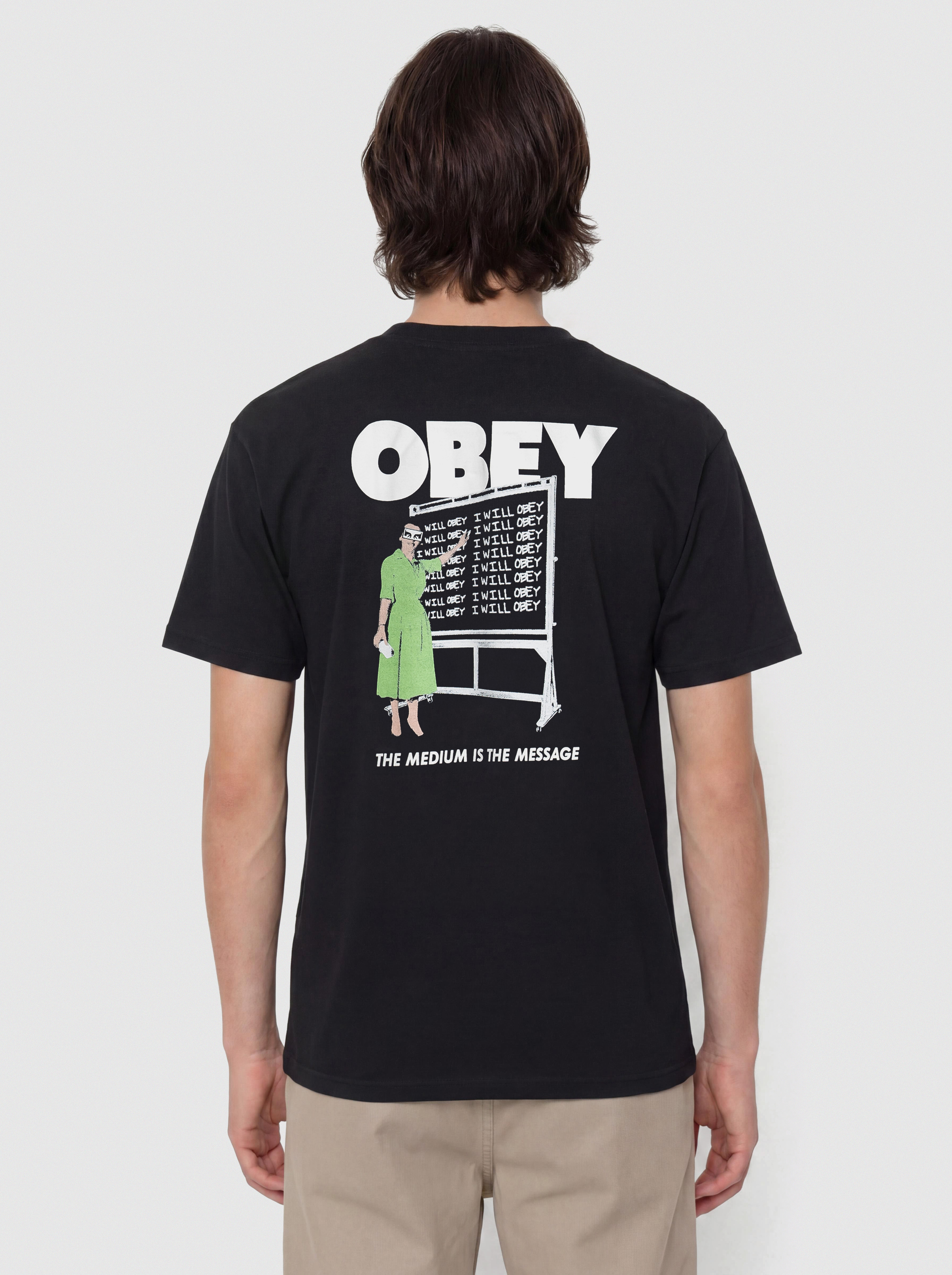 Tričko OBEY I Will Obey (black)