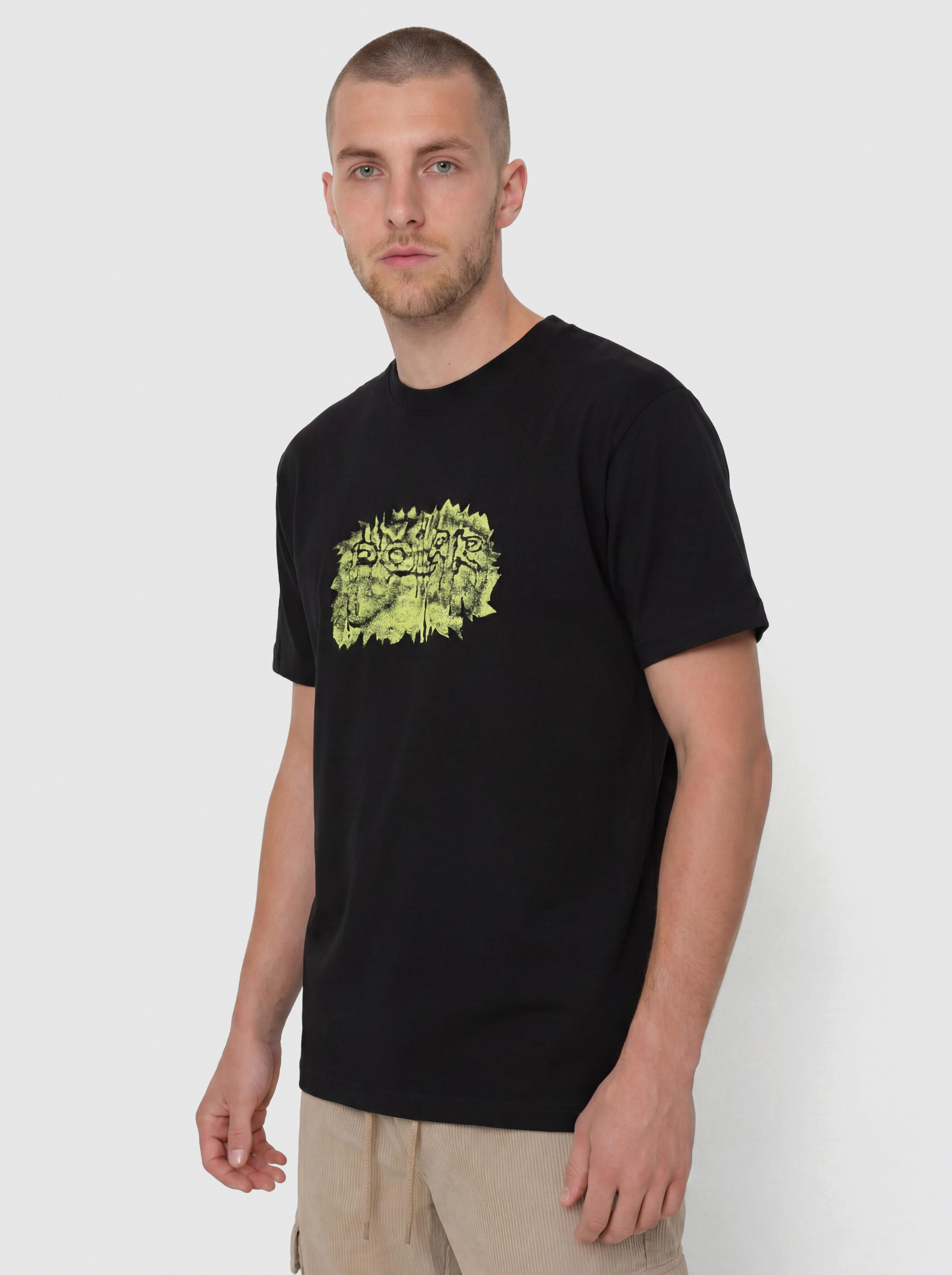 Tričko Polar Skate Wrinkle (black)