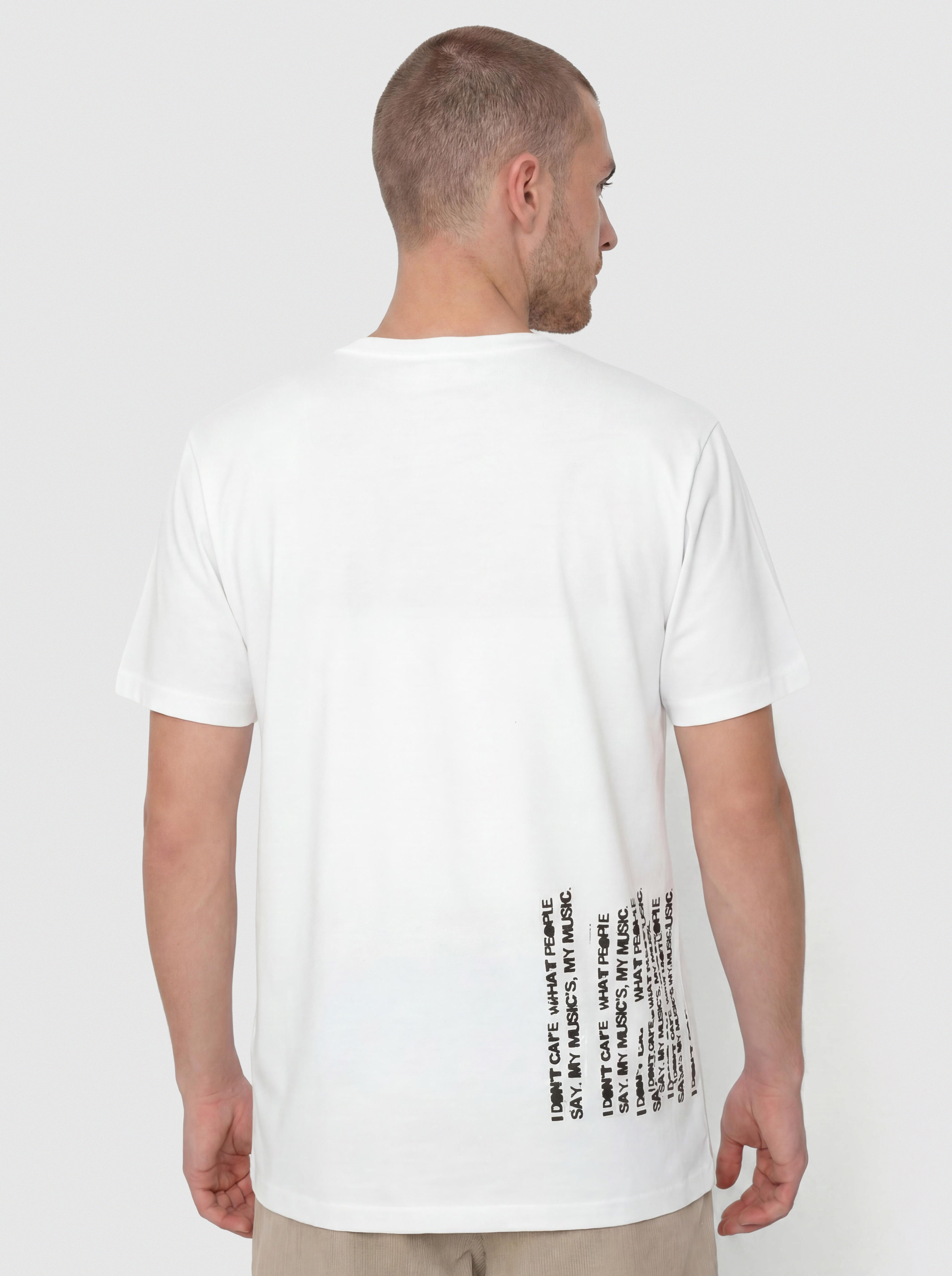 Tričko Polar Skate My Music (white)