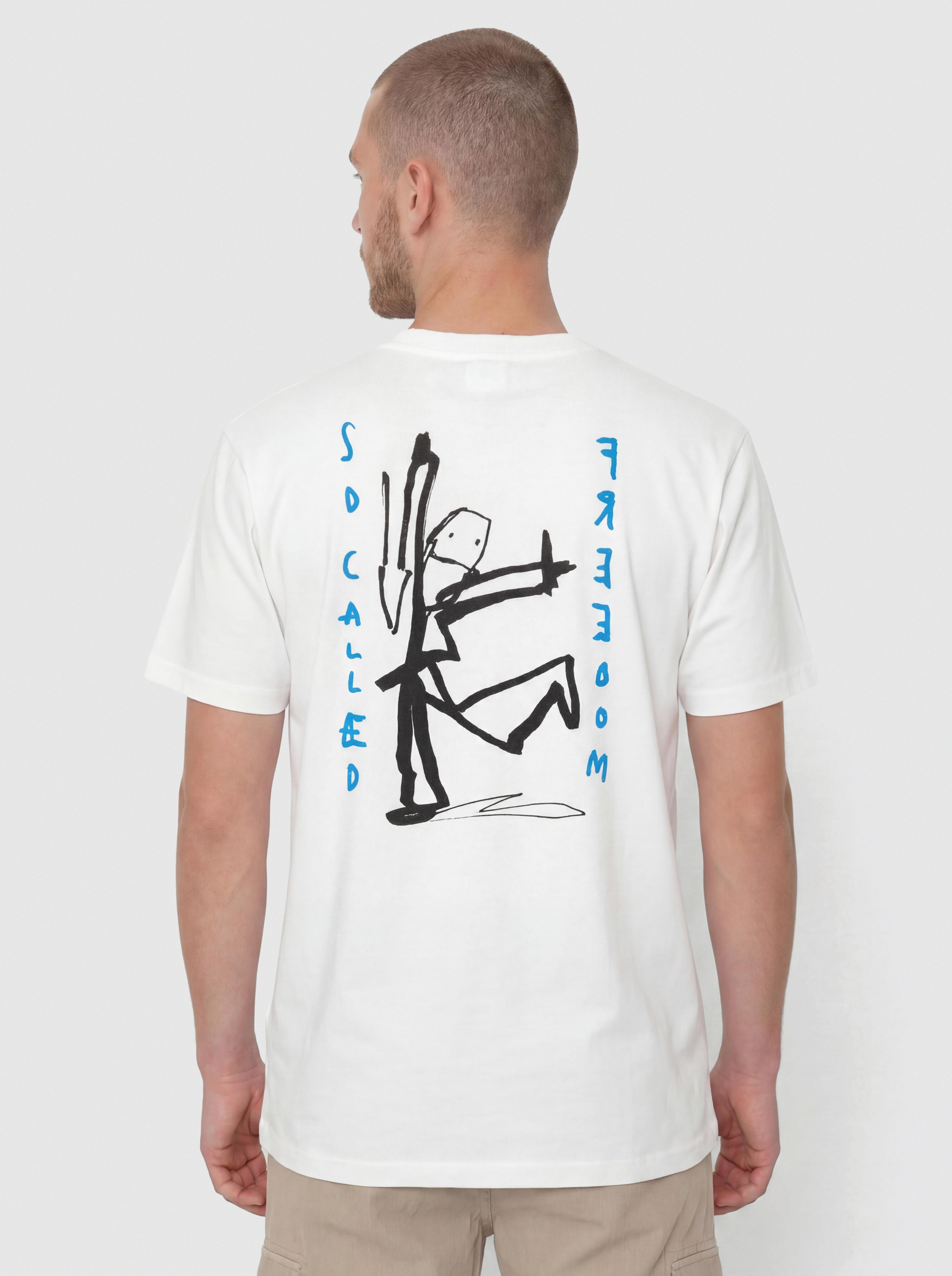 Tričko Polar Skate Freedom (white)