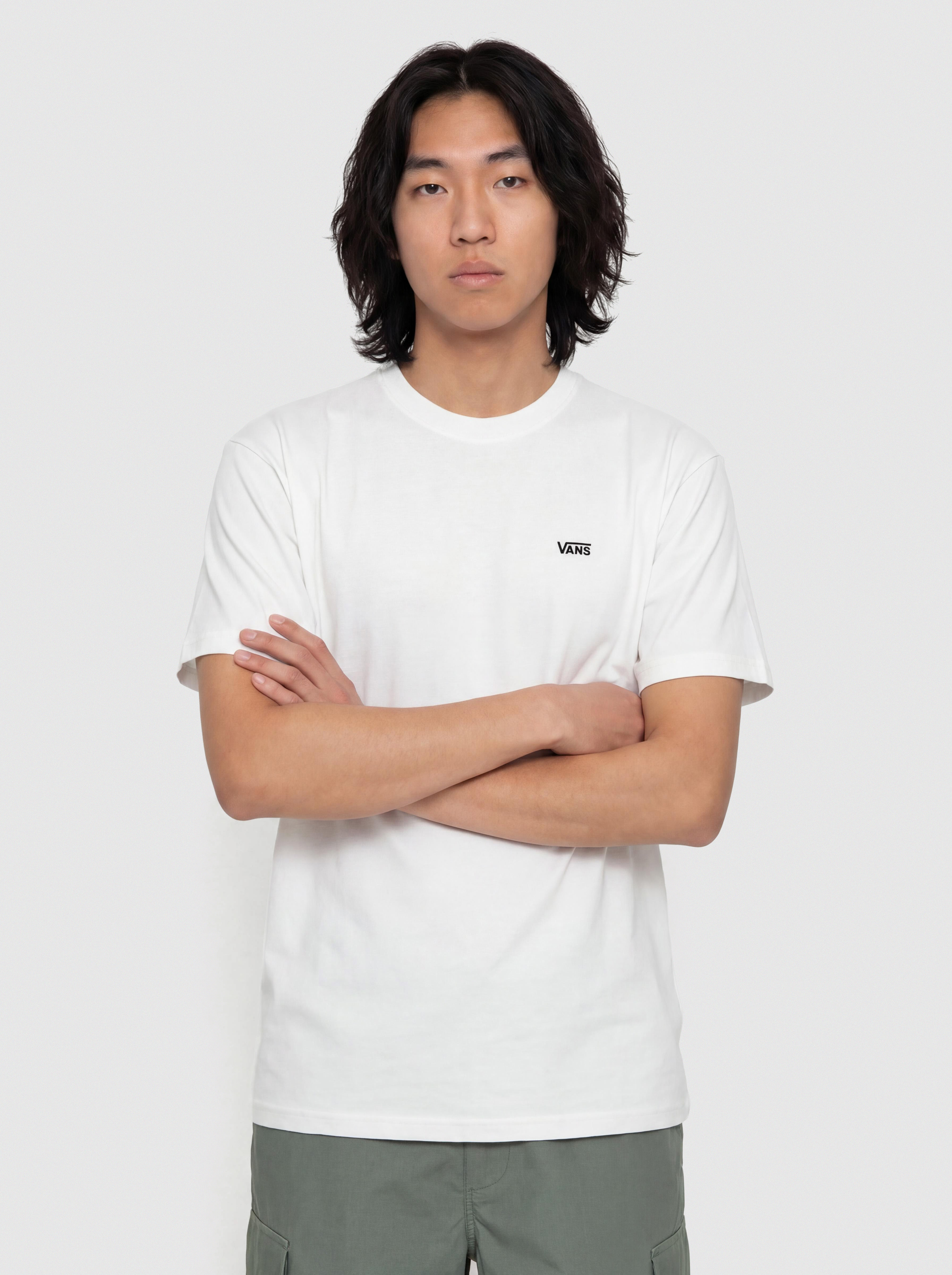 Tričko Vans Left Chest II Loose (white)