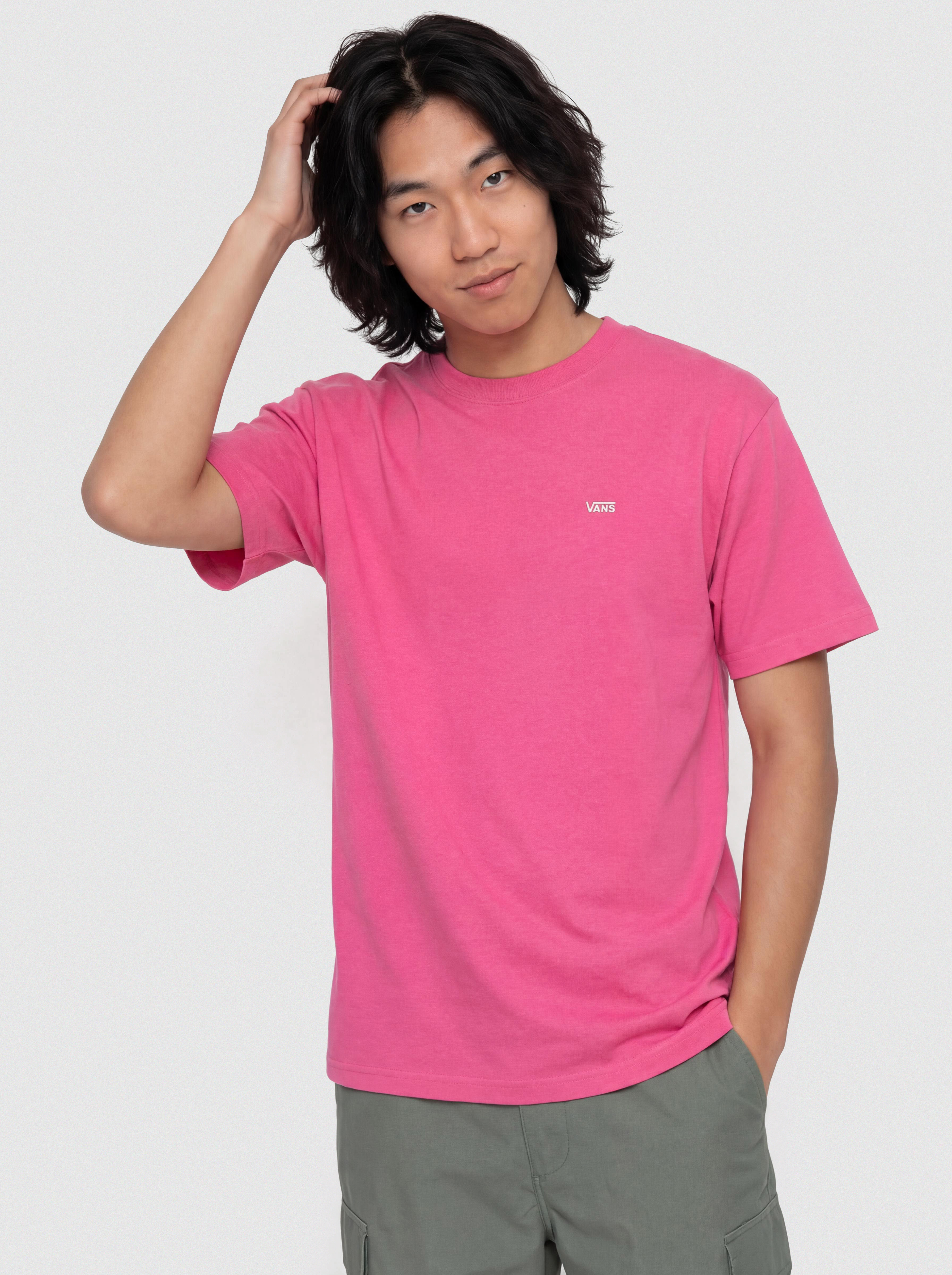 Triu010dko Vans Left Chest II Loose (pink velvet)