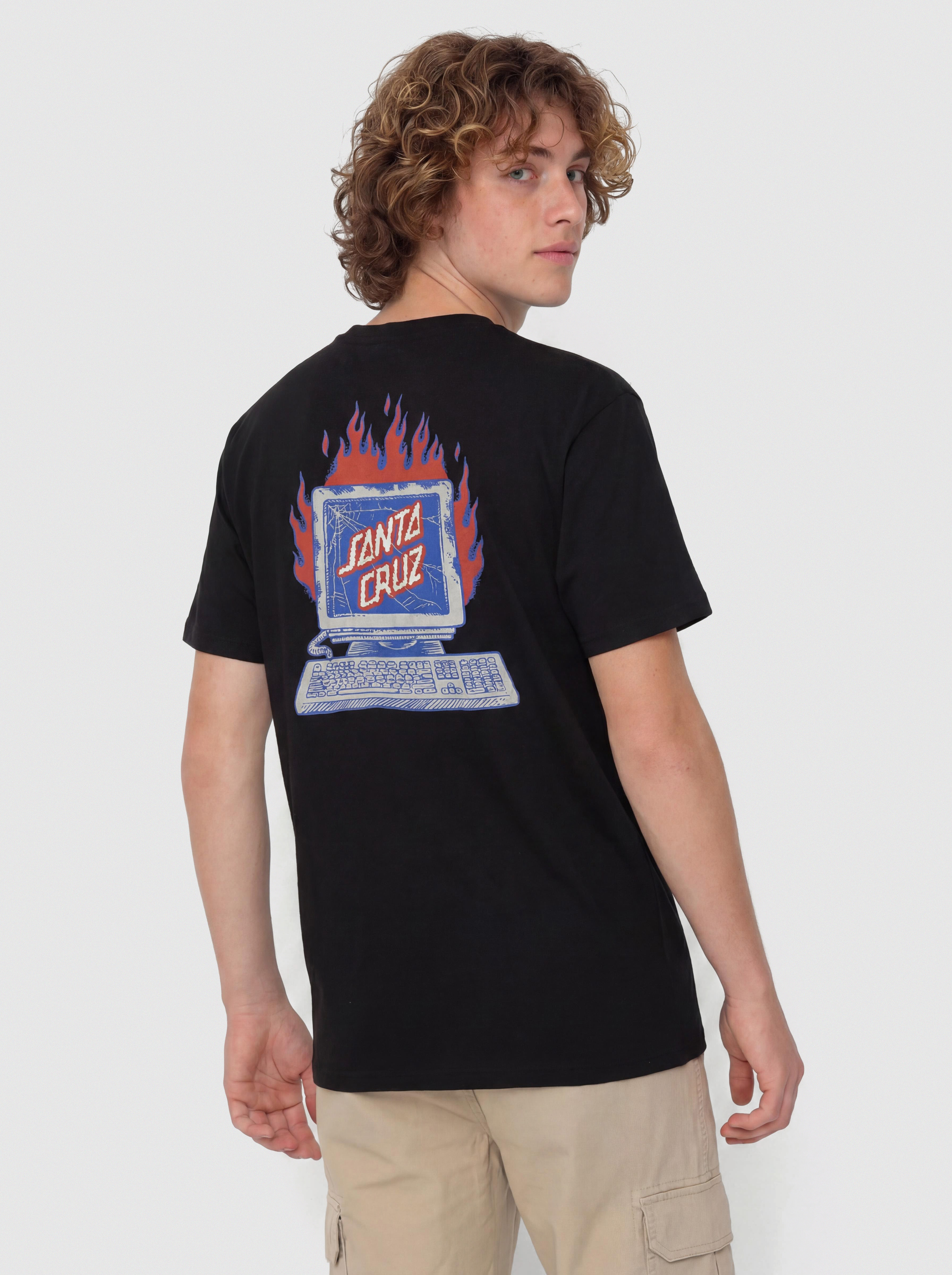Tričko Santa Cruz Self Destruct (black)