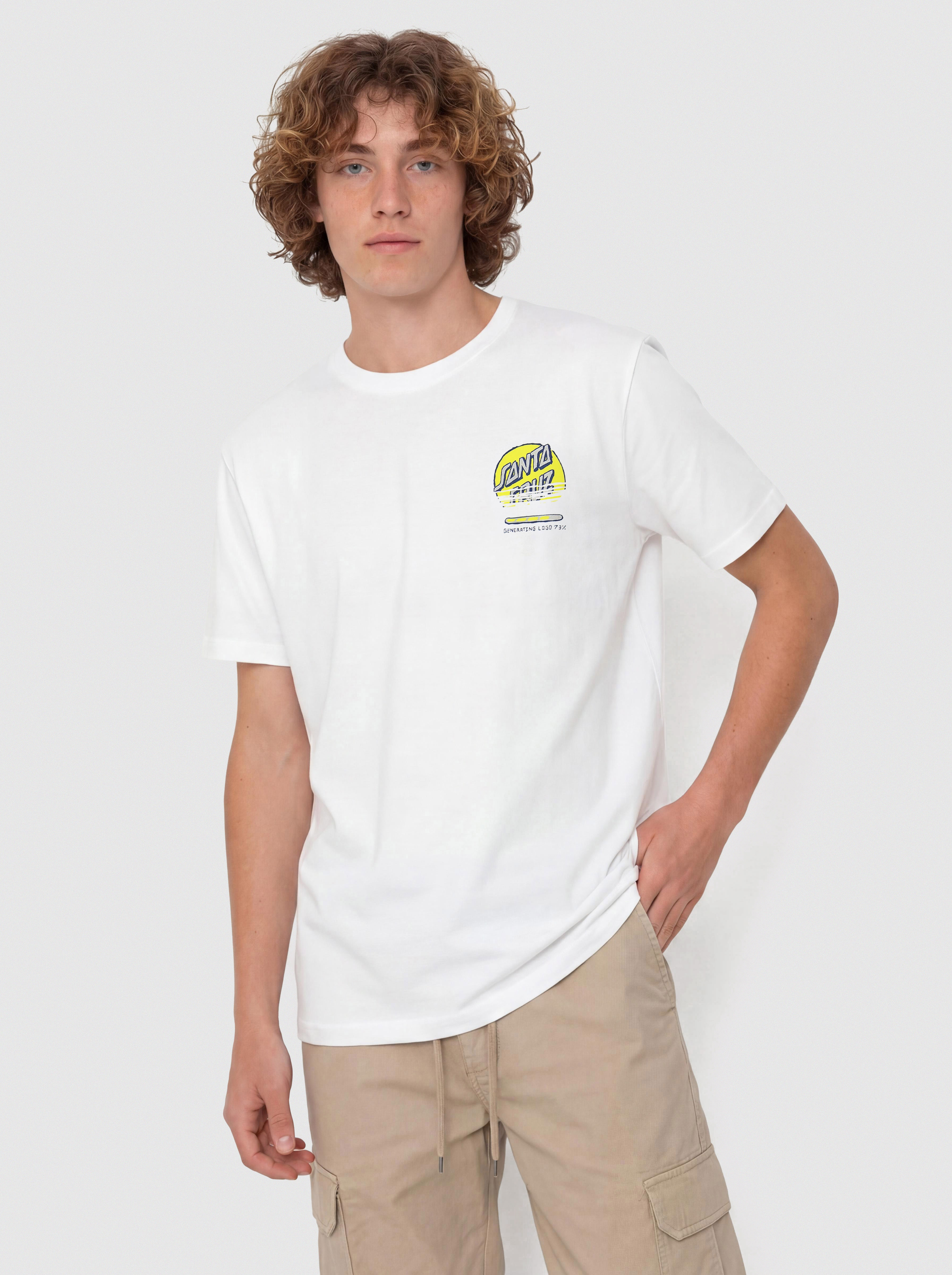 Tričko Santa Cruz Self Destruct (white)