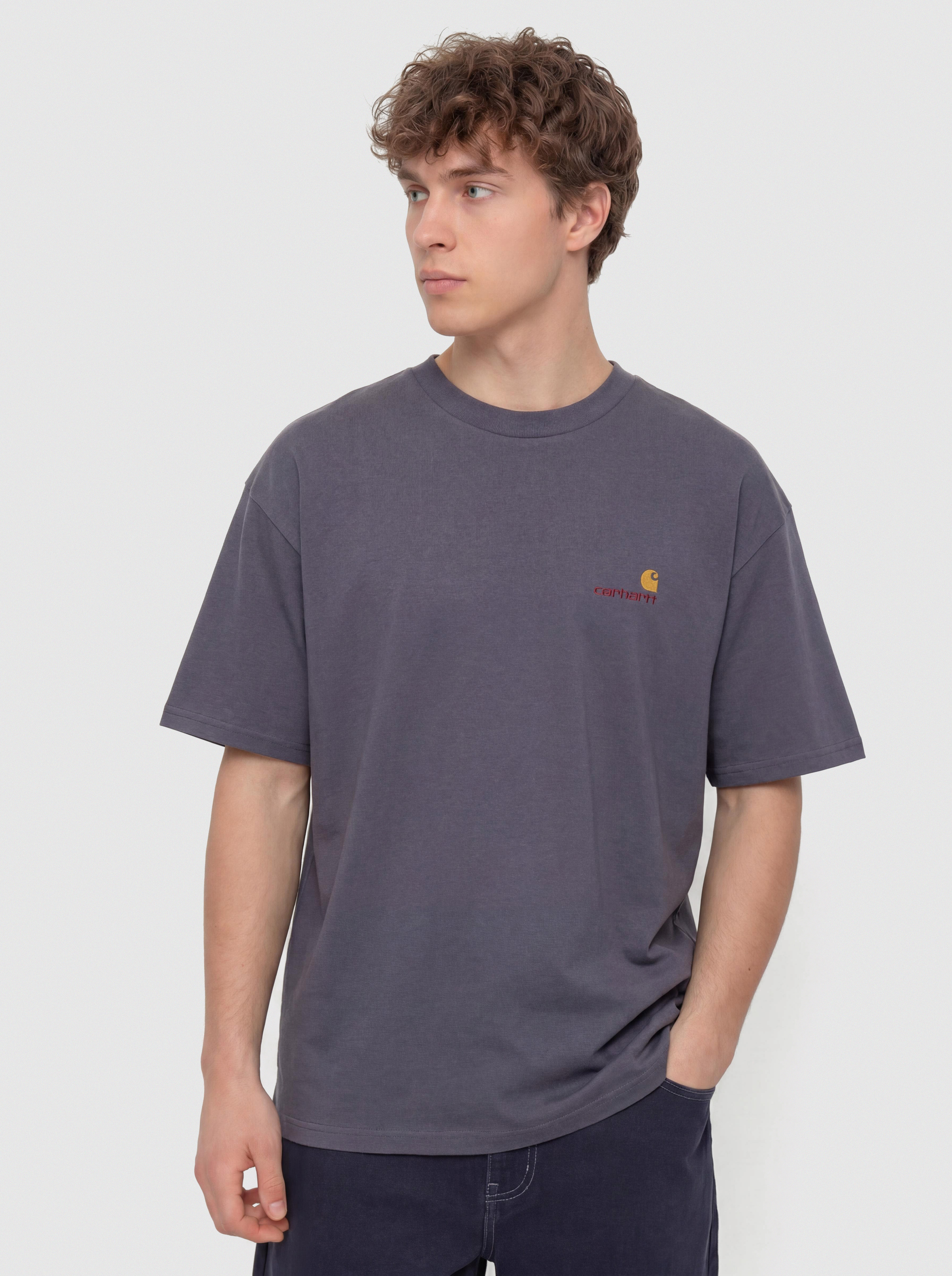 Triu010dko Carhartt WIP American Script (shady purple)