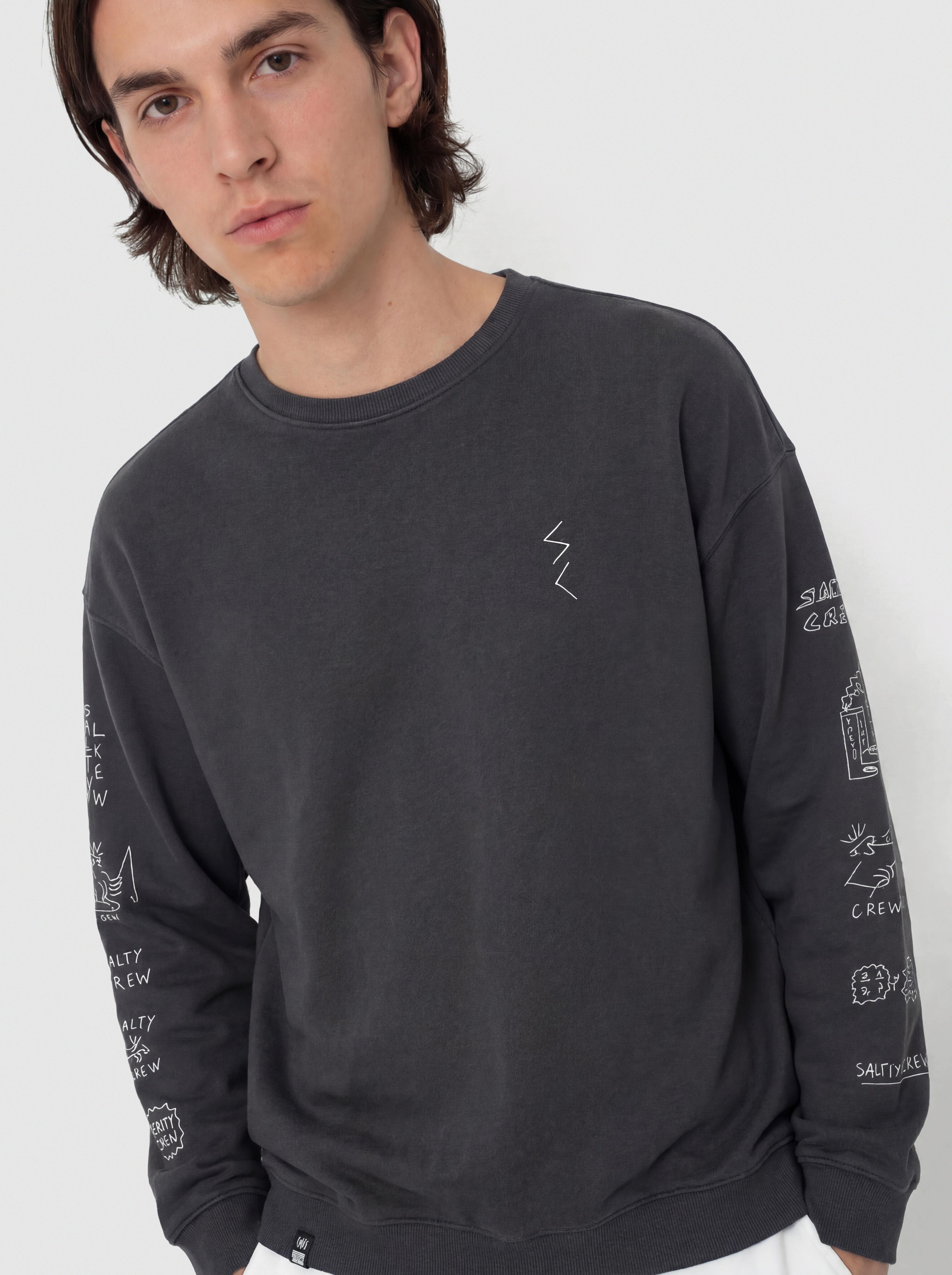 Mikina Salty Crew Reel Lb Crewneck