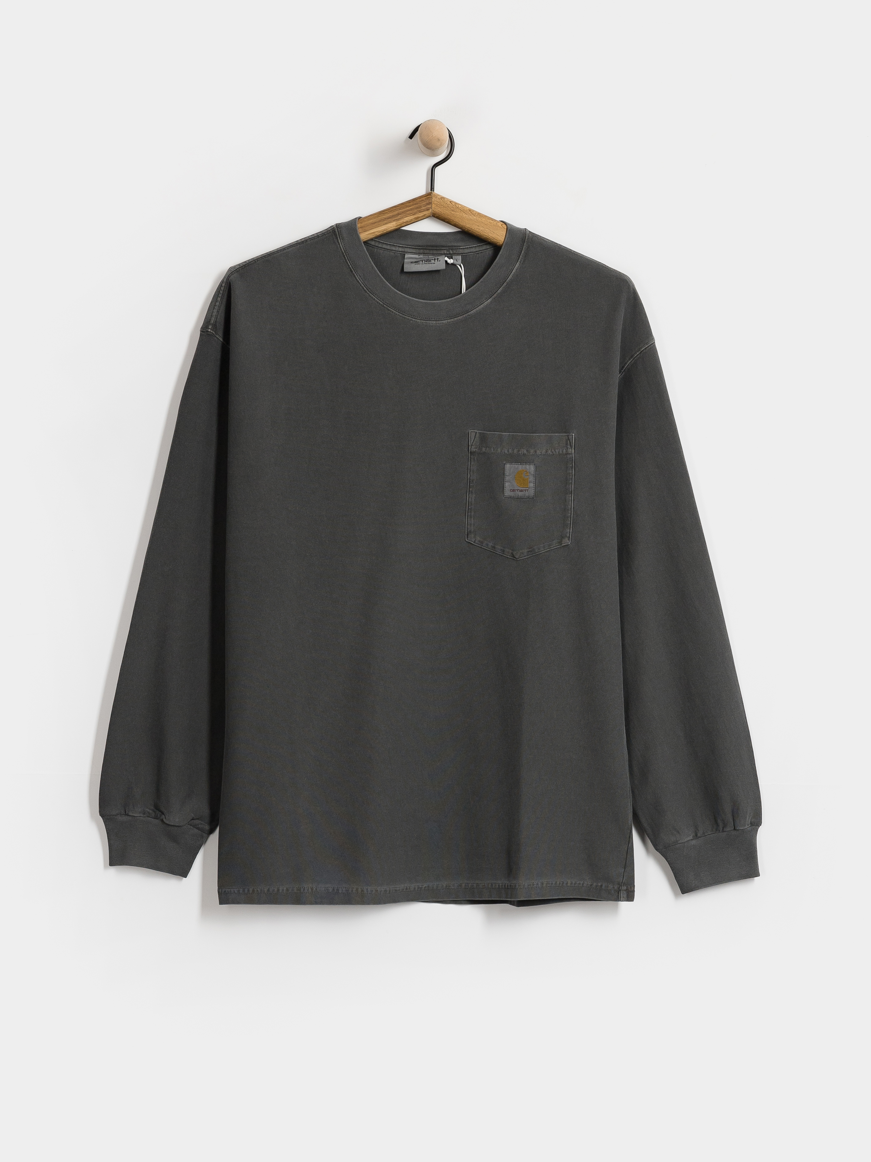 Triko Carhartt WIP Loose Pocket (black)