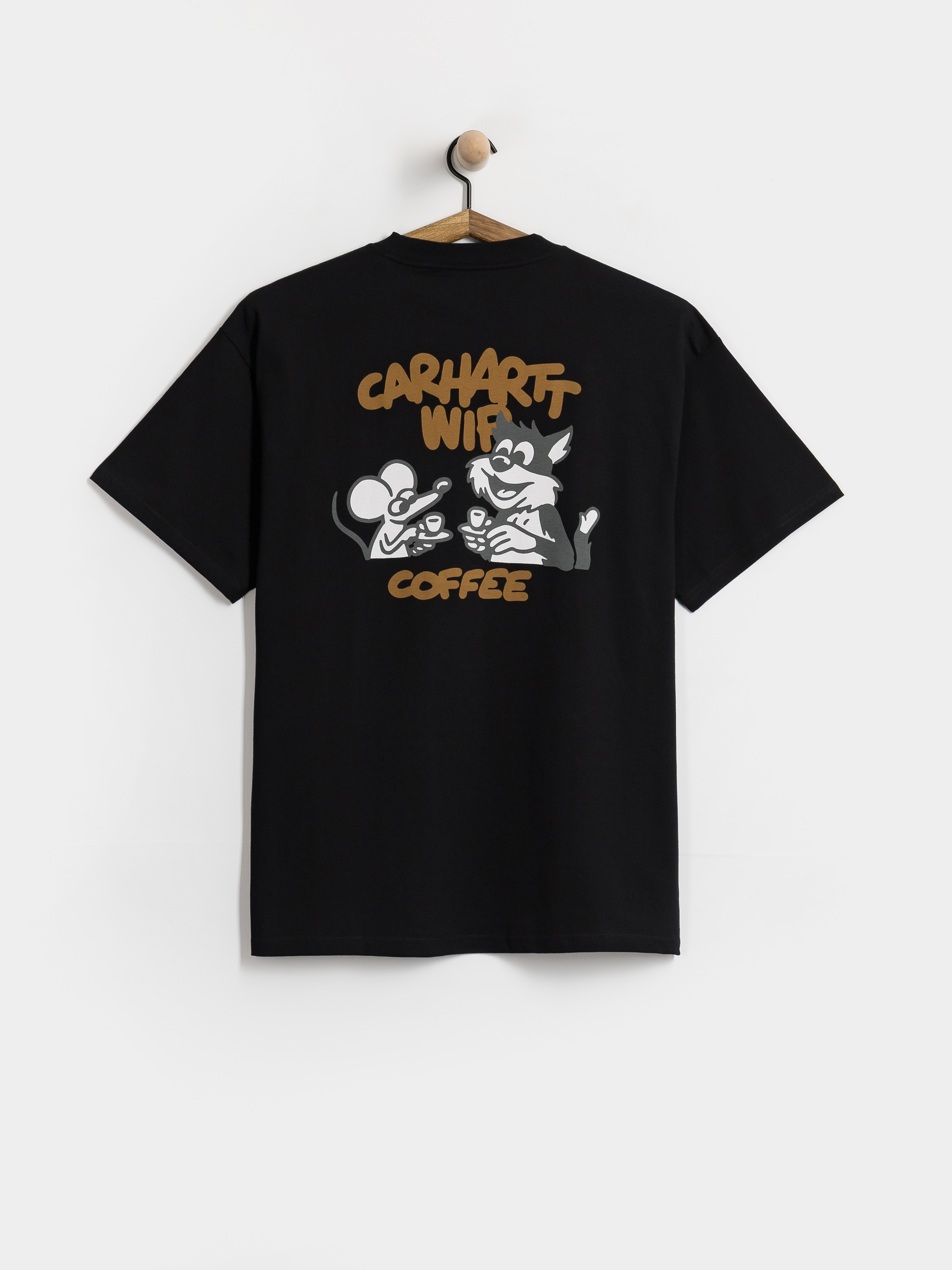 Tričko Carhartt WIP Coffee Break (black)
