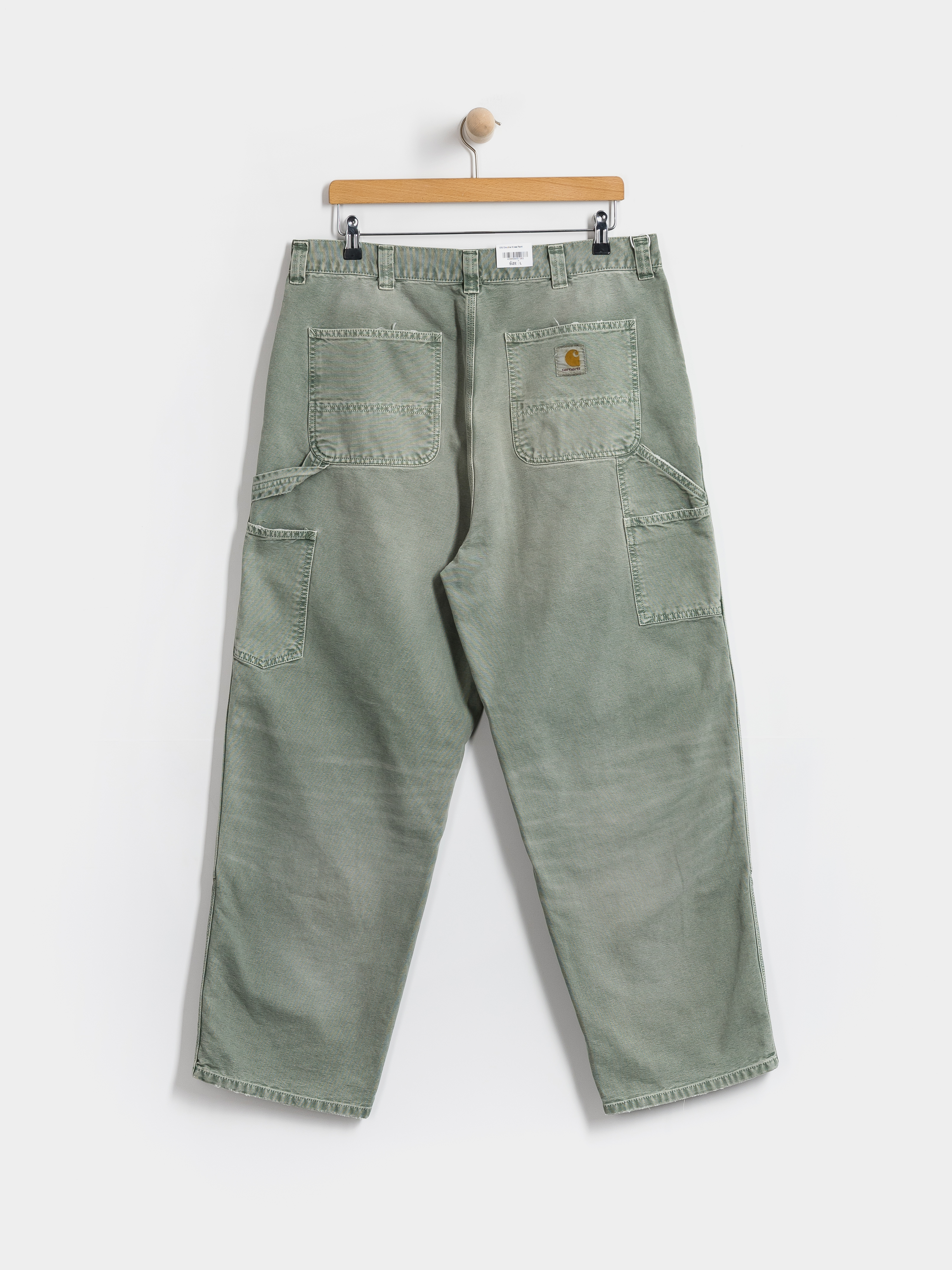 Kalhoty Carhartt WIP OG Double Knee (shady green)