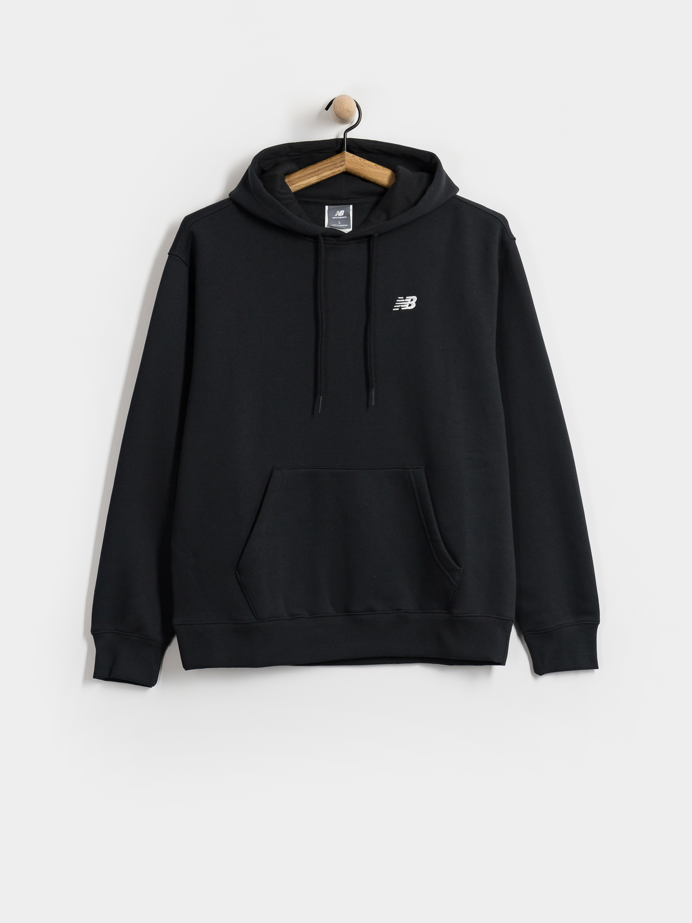 Mikina s kapucu00ed New Balance Sport Essentials Fleece HD (black)
