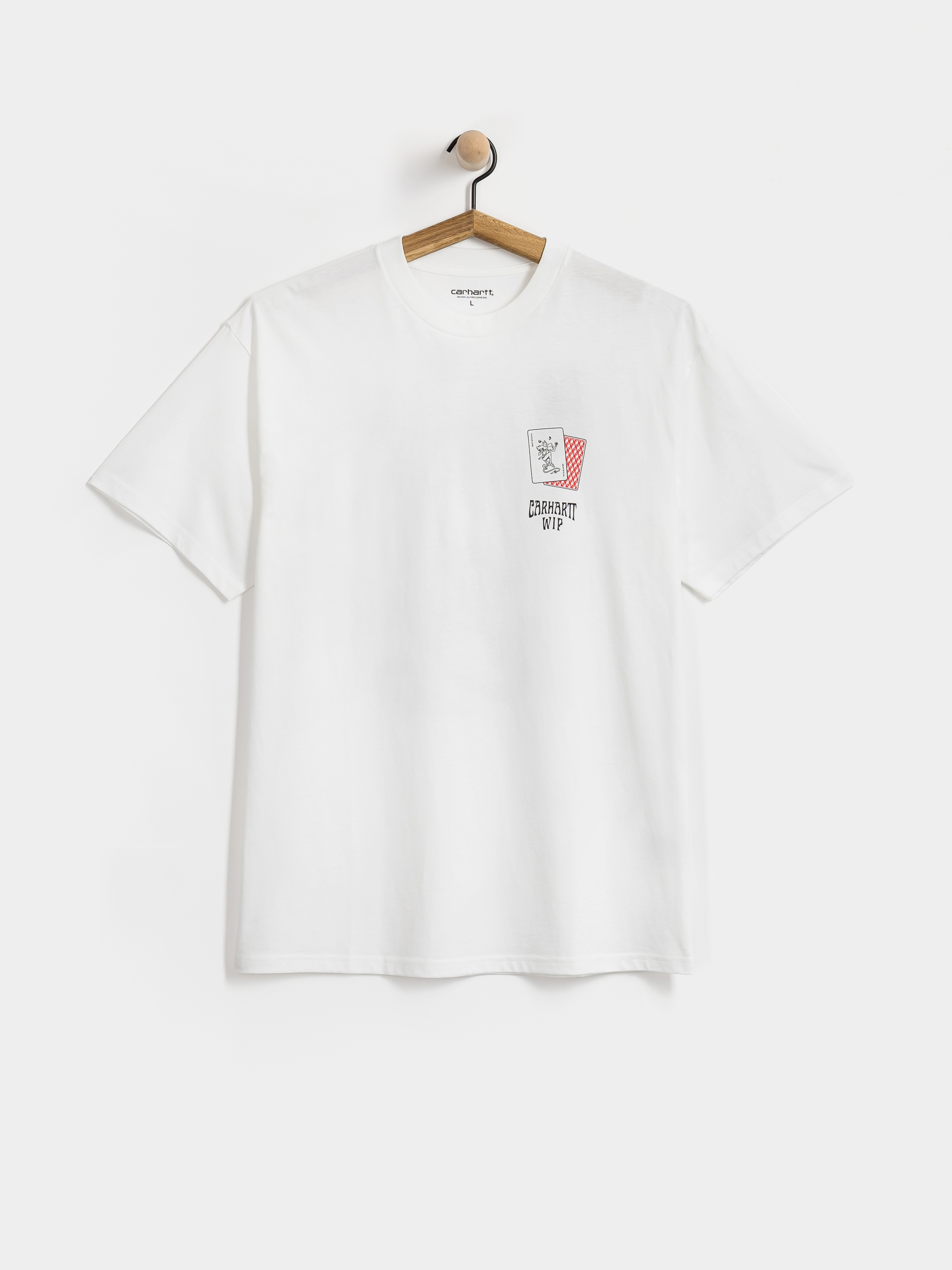 Tričko Carhartt WIP Playing Cards (white)