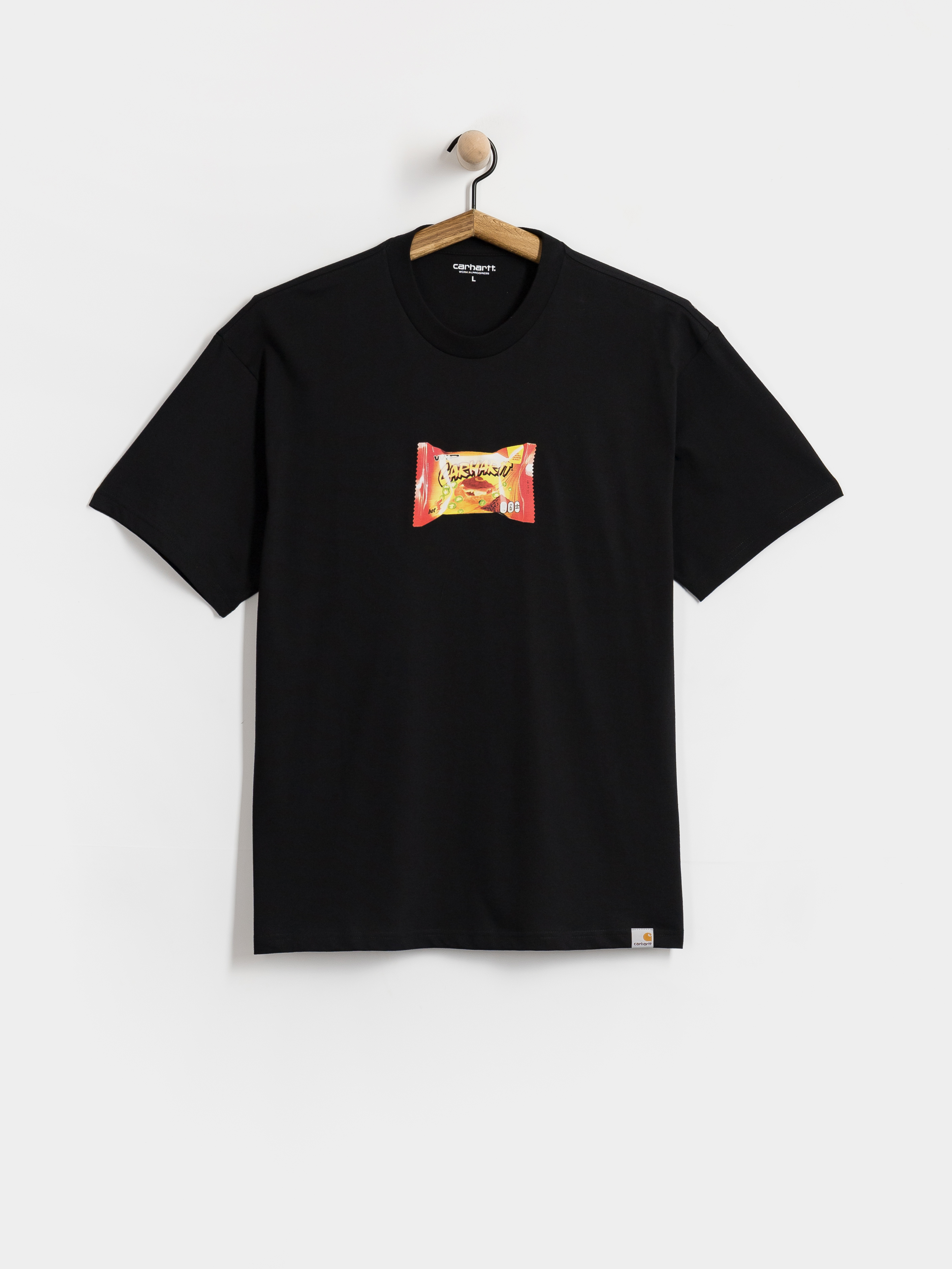 Tričko Carhartt WIP Road Side Snack (black)