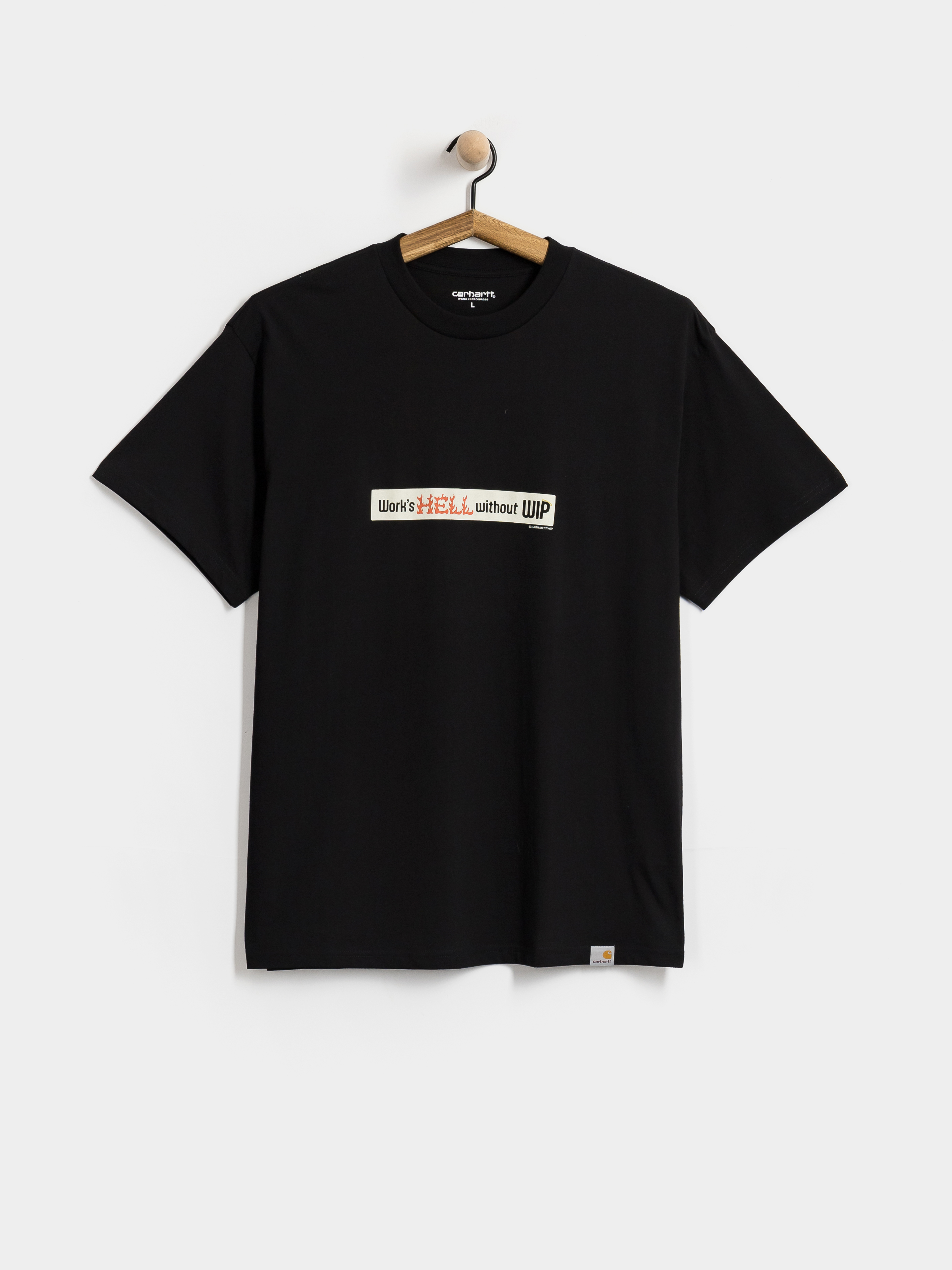 Tričko Carhartt WIP Bumper Stickers (black)