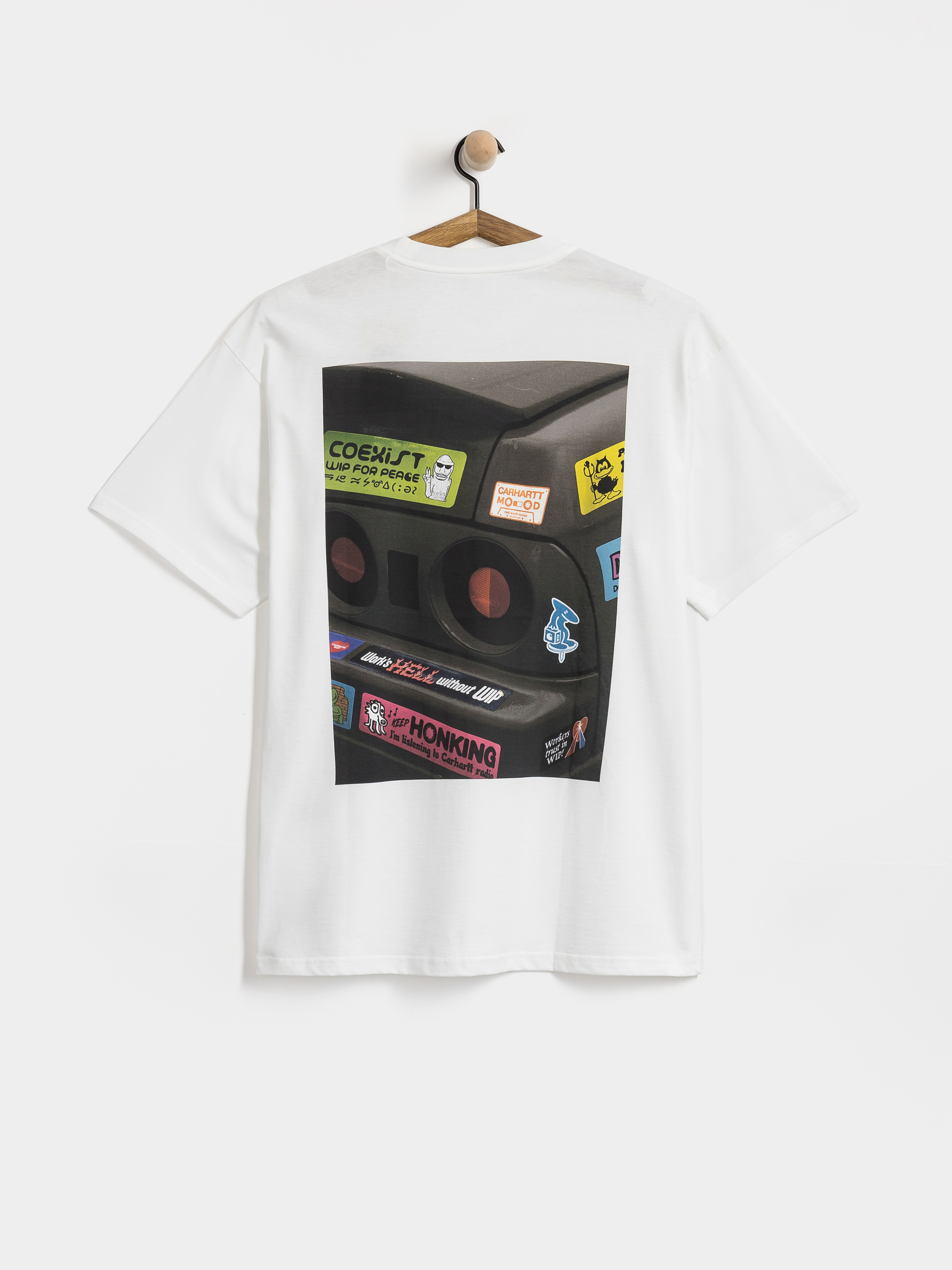 Tričko Carhartt WIP Bumper Car (white)
