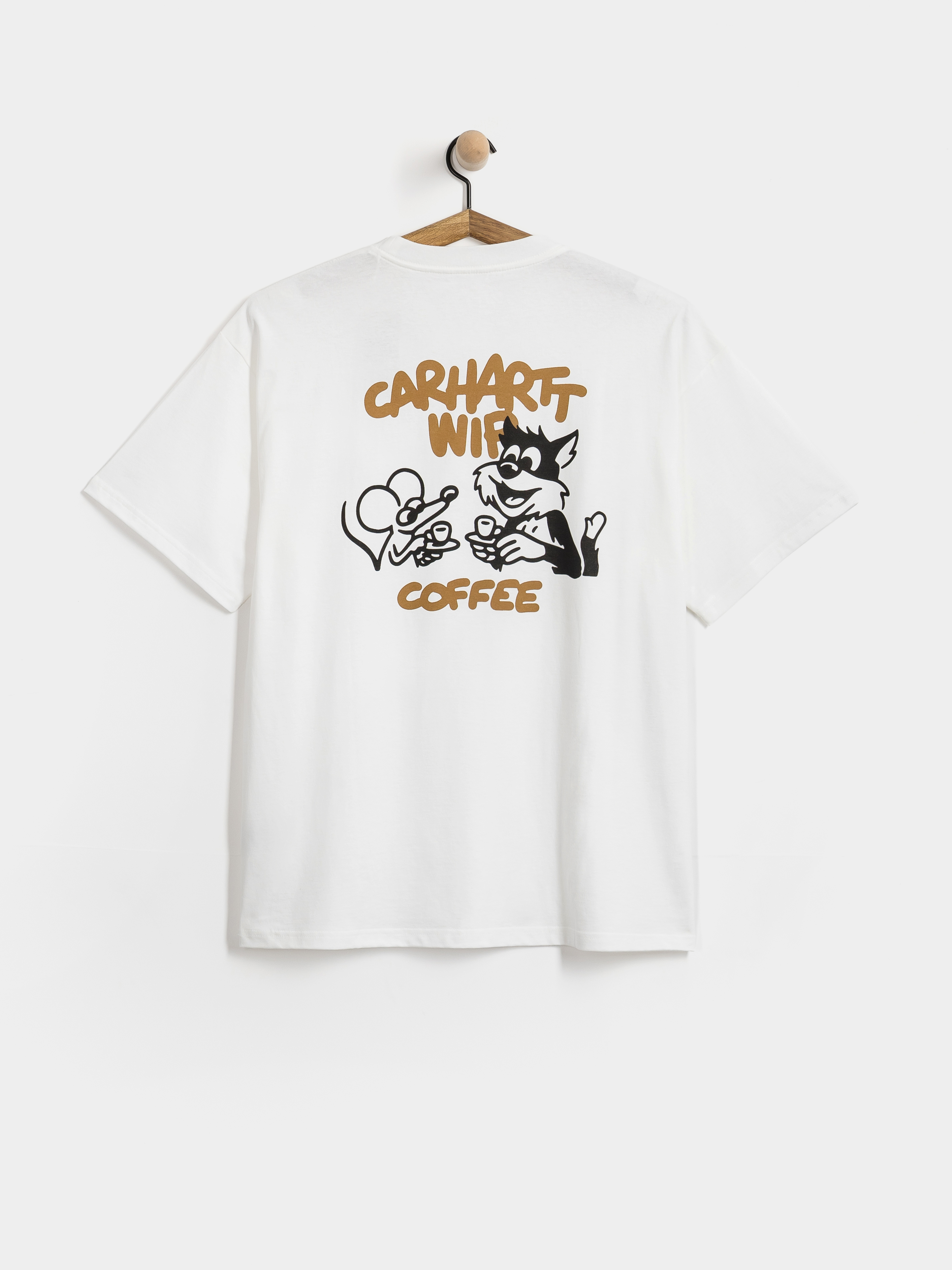 Tričko Carhartt WIP Coffee Break (white)