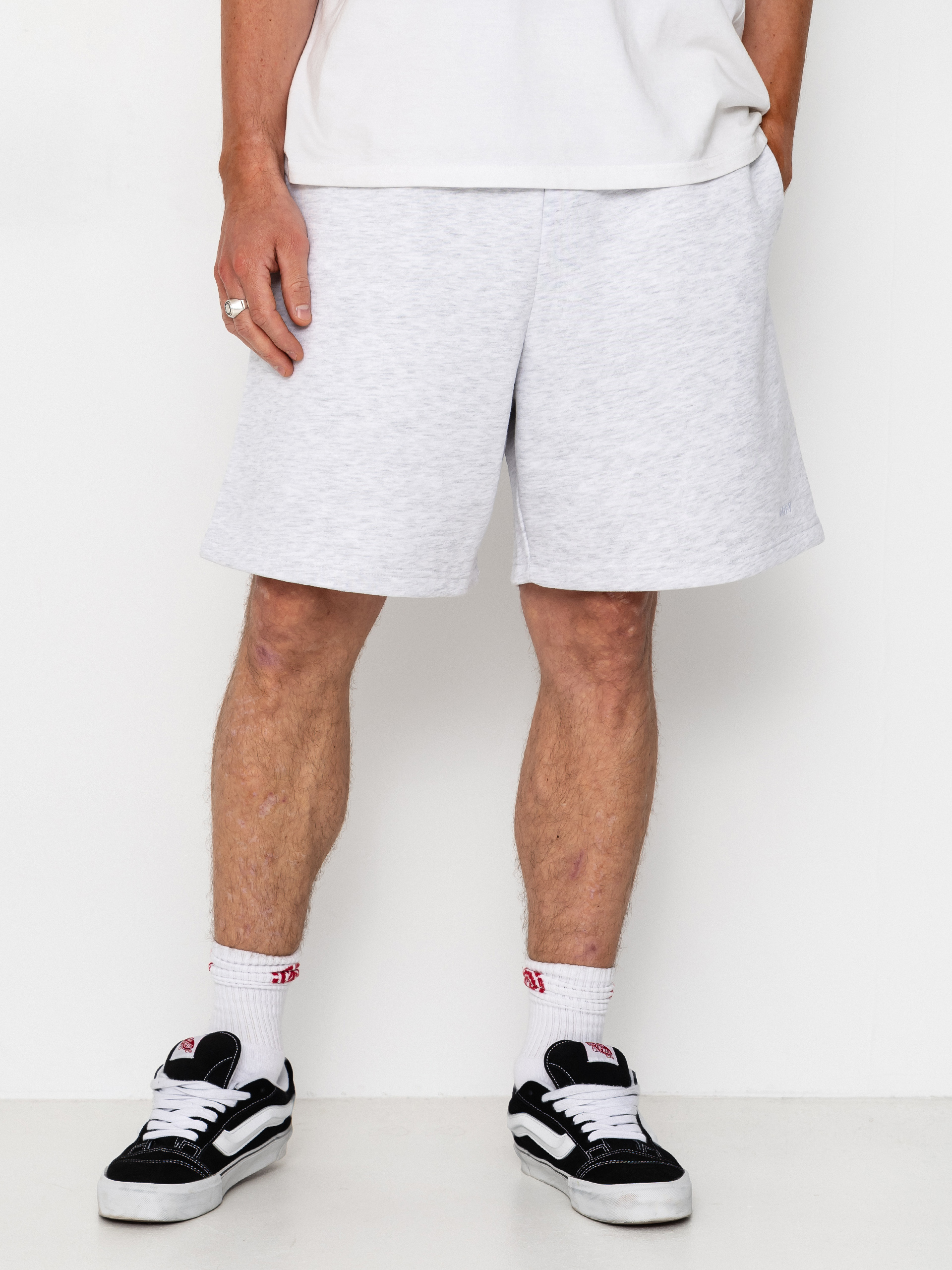 Kraťasy OBEY Established Works Bold (ash grey)