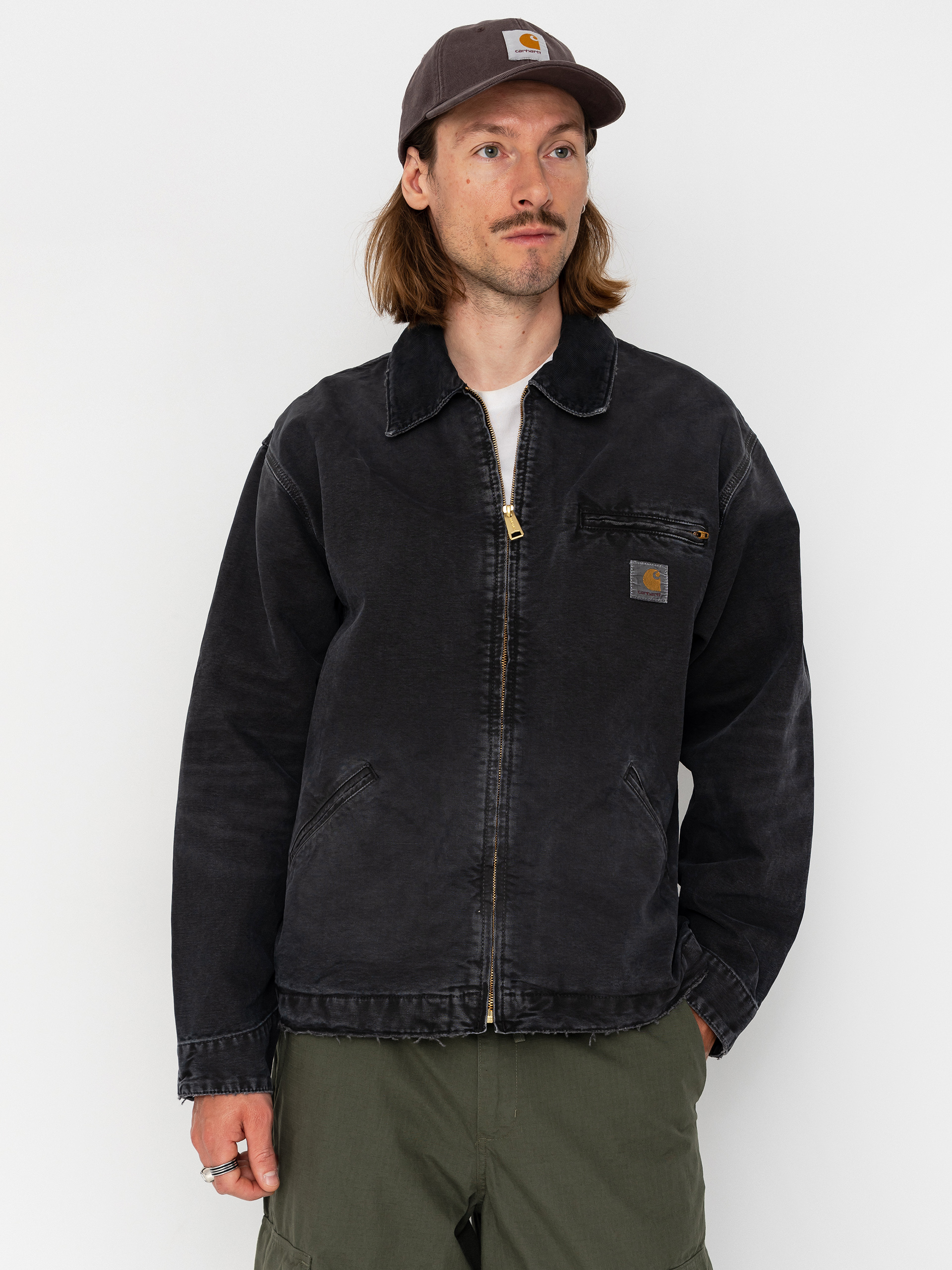 Bunda Carhartt WIP OG Detroit (black/black)