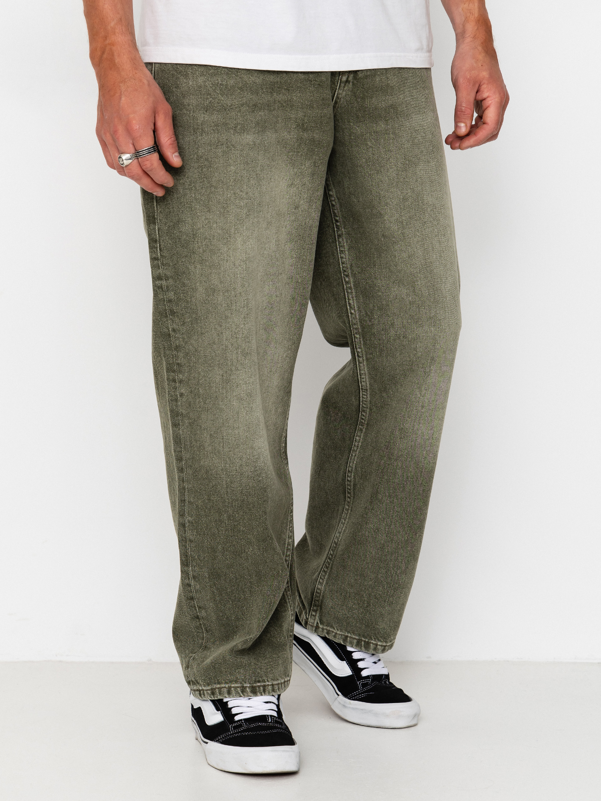 Kalhoty Homeboy X Tra Baggy Dye Denim (washed green)