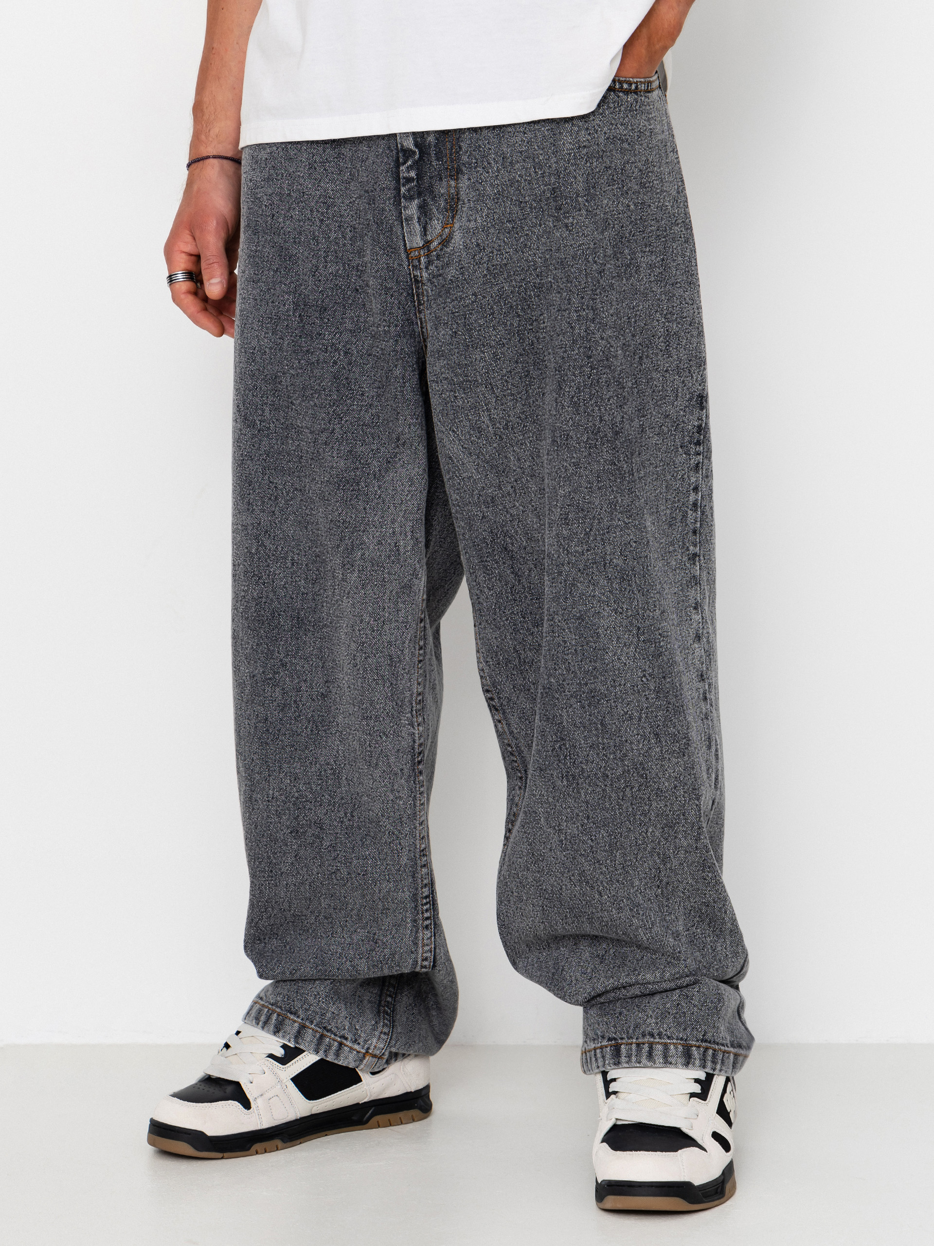 Kalhoty Polar Skate Big Boy (washed graphite)