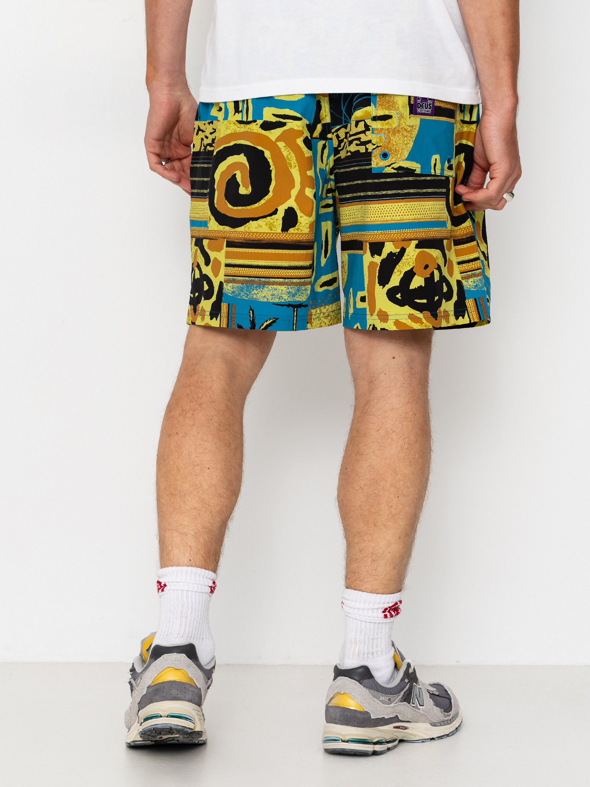 Kraťasy Deus Ex Machina Freamon Swim (yellow)