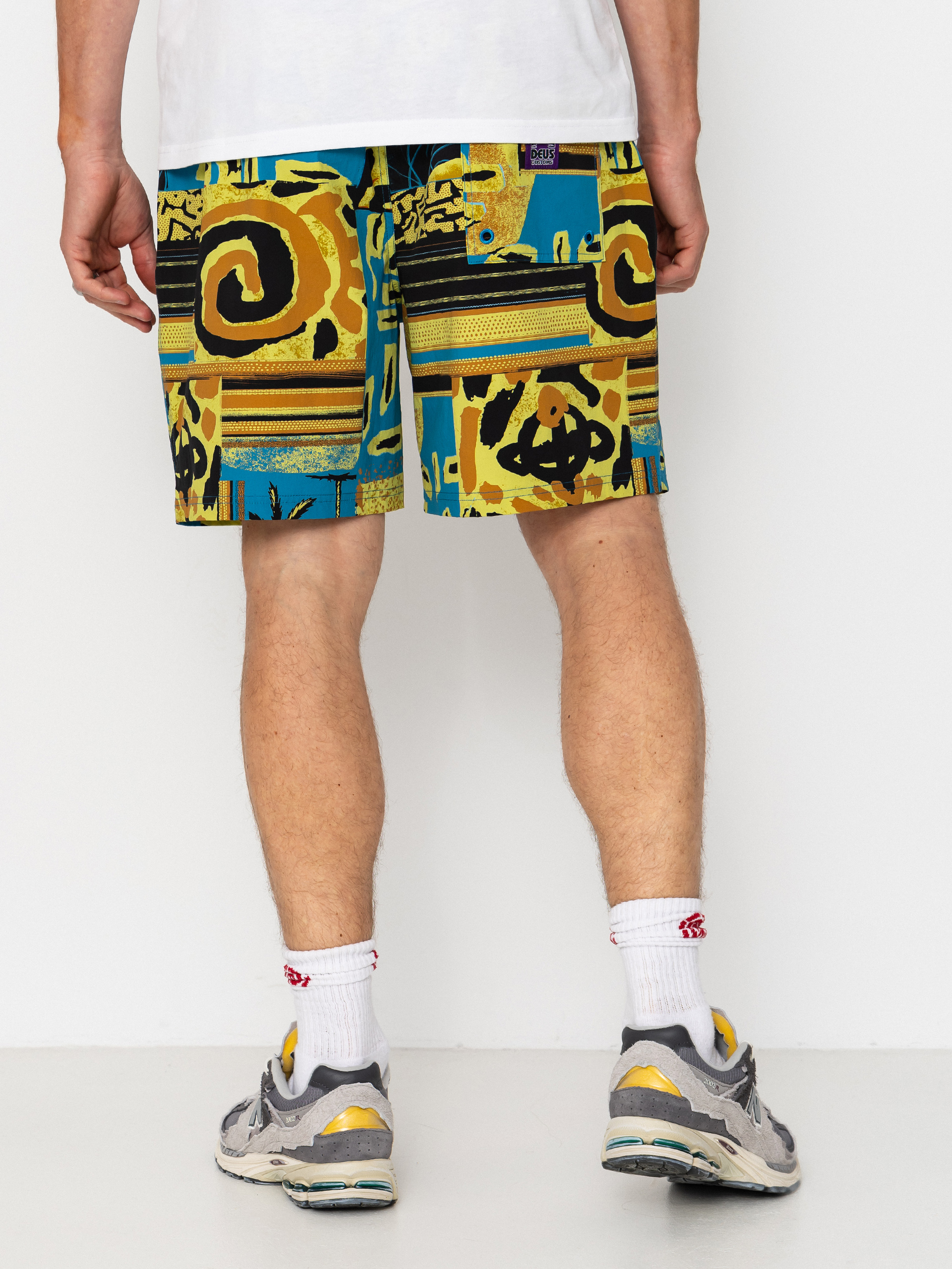 Kraťasy Deus Ex Machina Freamon Swim (yellow)