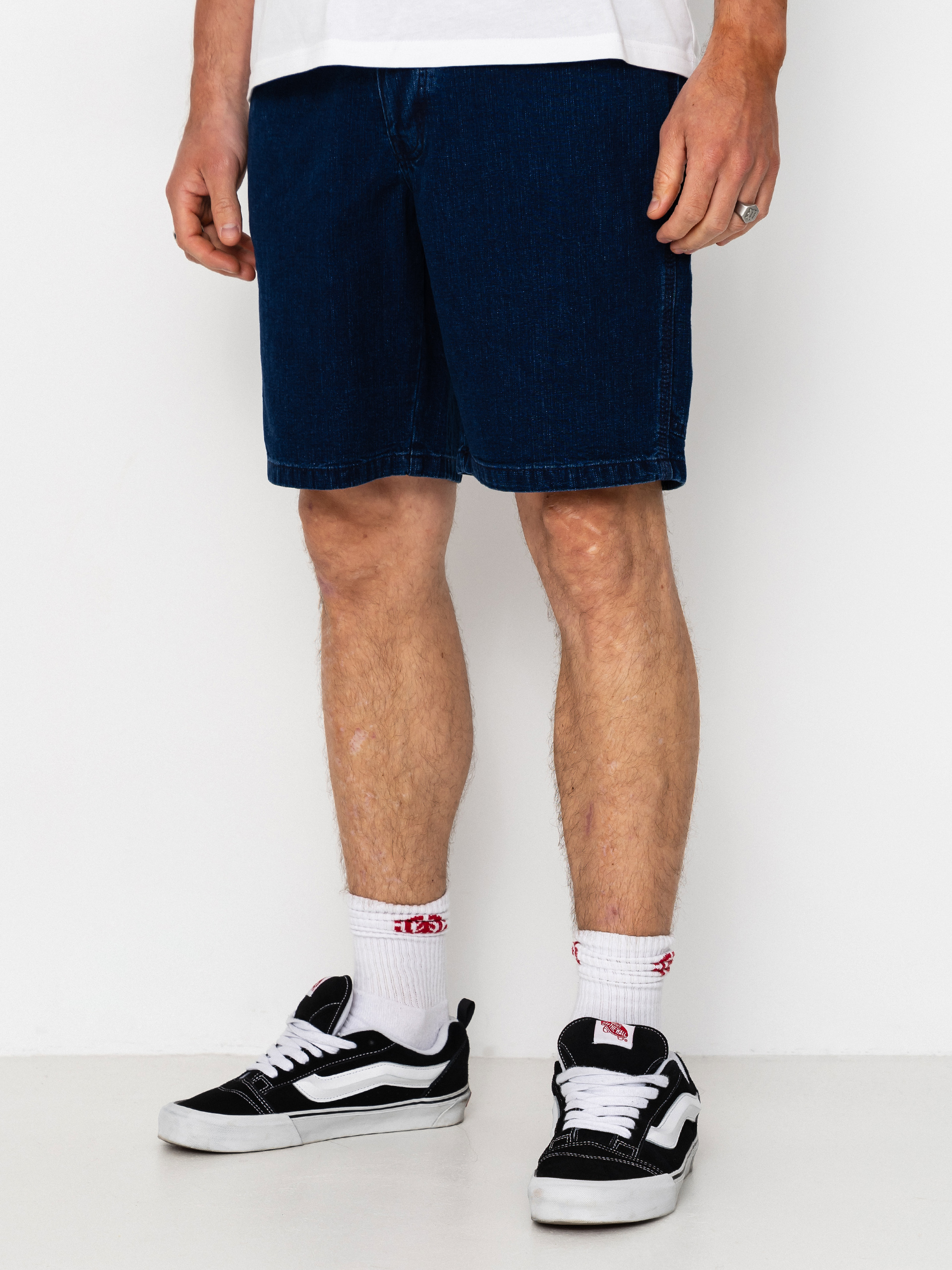 Kraťasy Deus Ex Machina Big Fella Chambray (indigo)