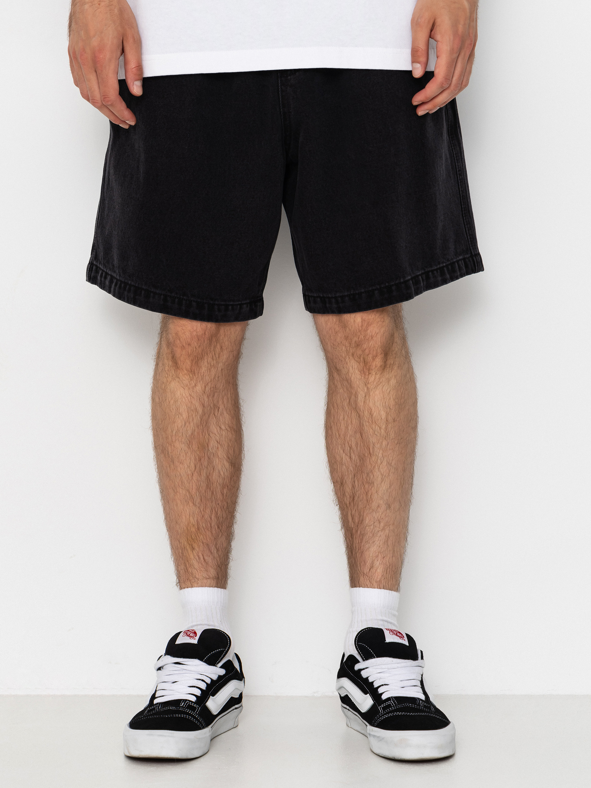 Kraťasy OBEY Easy Denim (washed black)