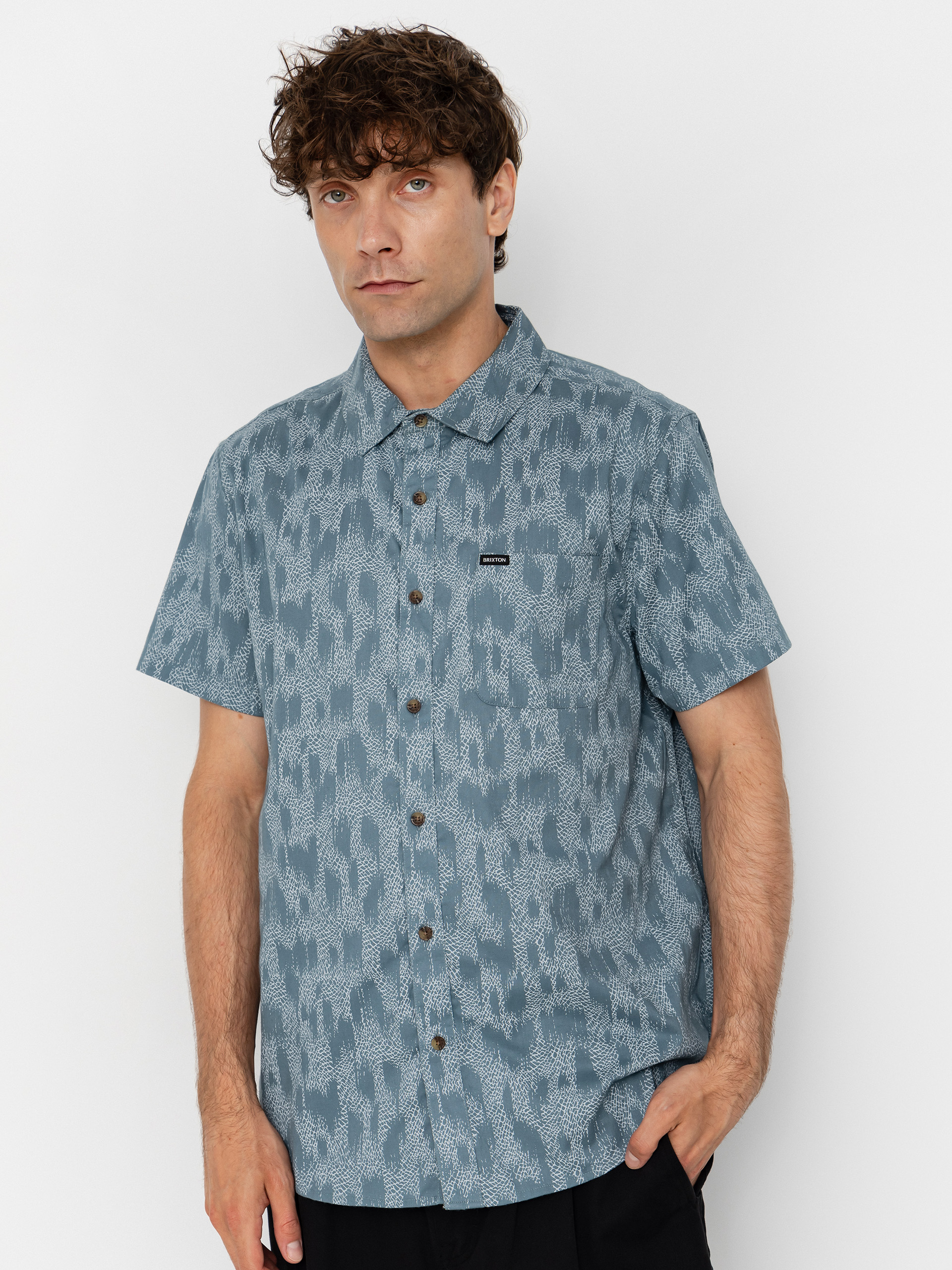 Kou0161ile Brixton Charter Print (trooper crackle paint)