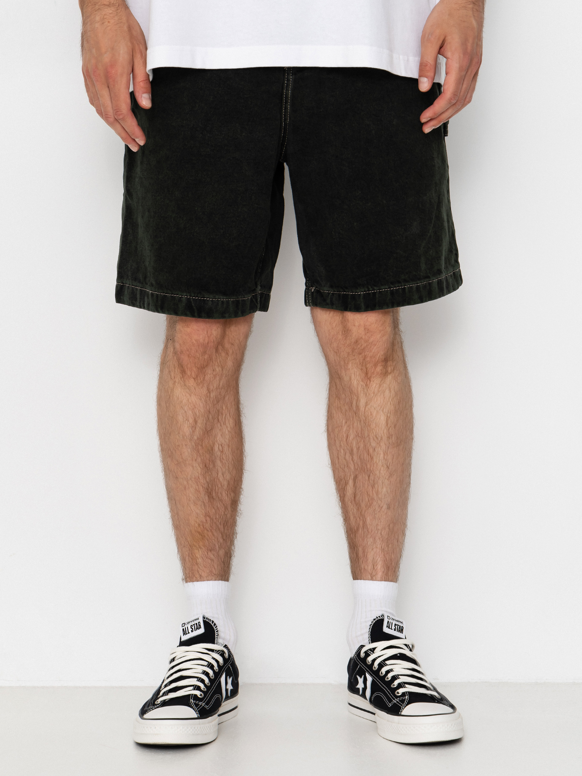 Kraťasy Element Big Carpenter Denim Wk (black green tint)