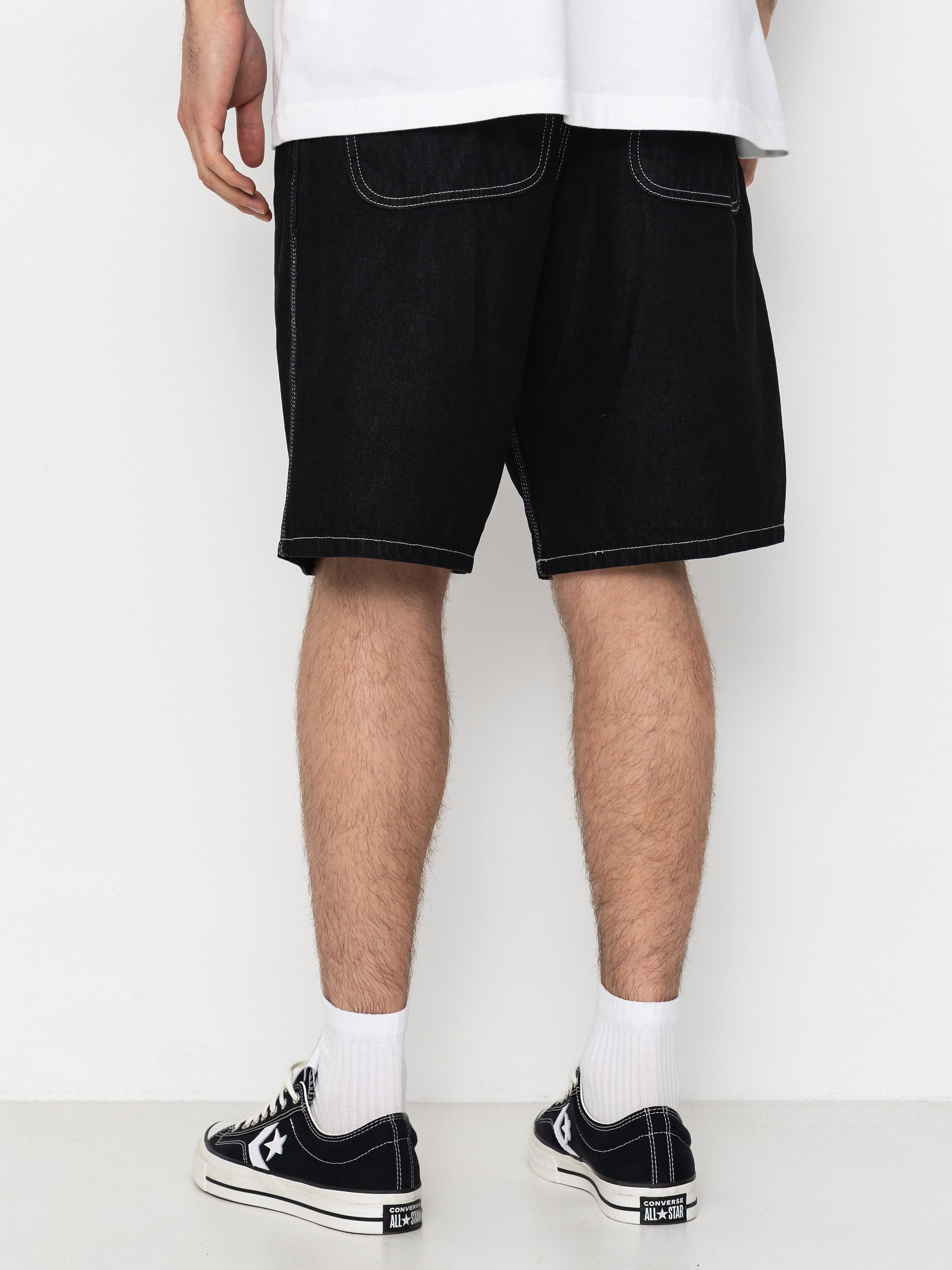 Kraťasy Carhartt WIP Simple (black one wash)