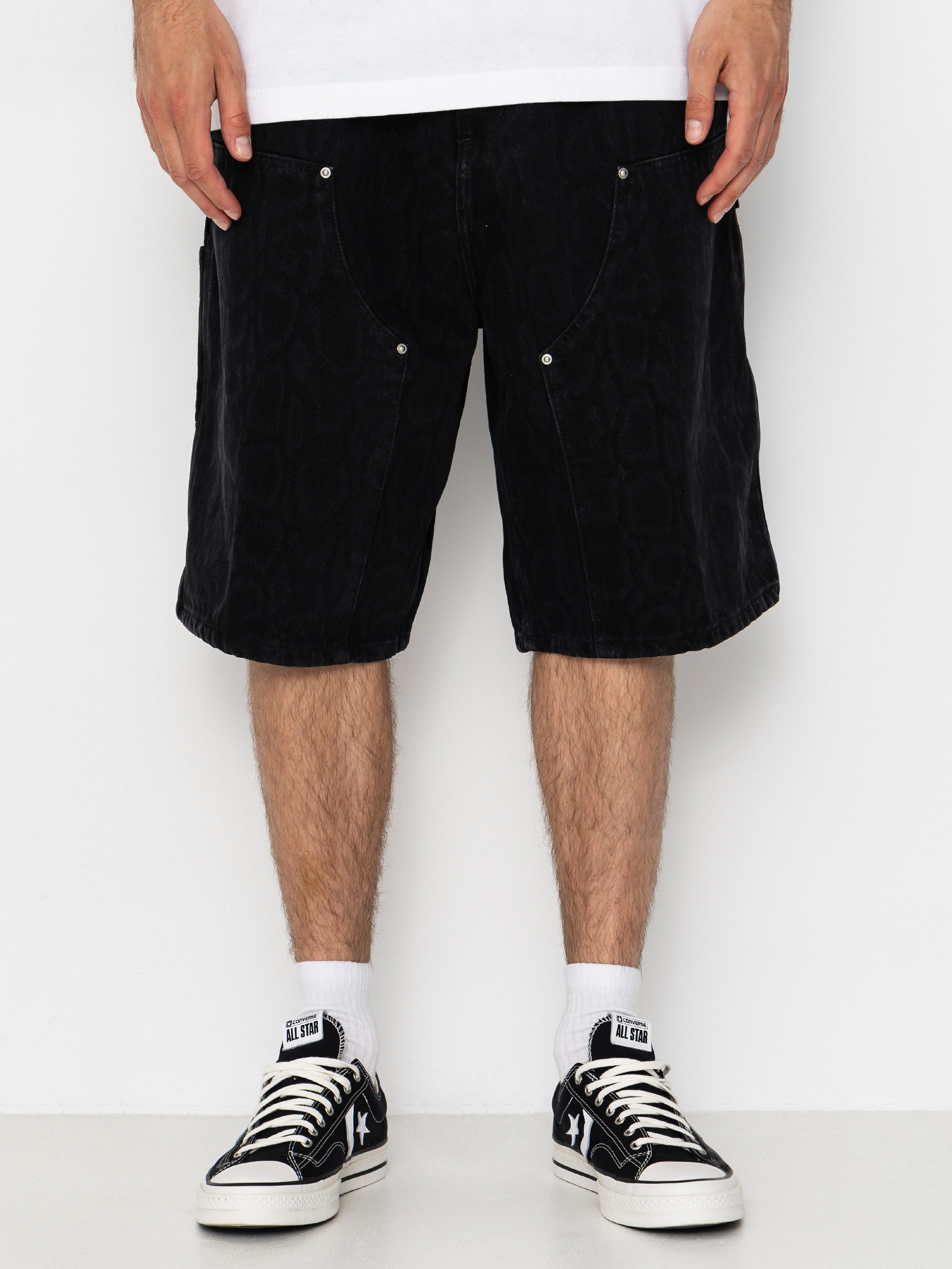 Kraťasy Carhartt WIP OG Double Knee (snake camo/black)
